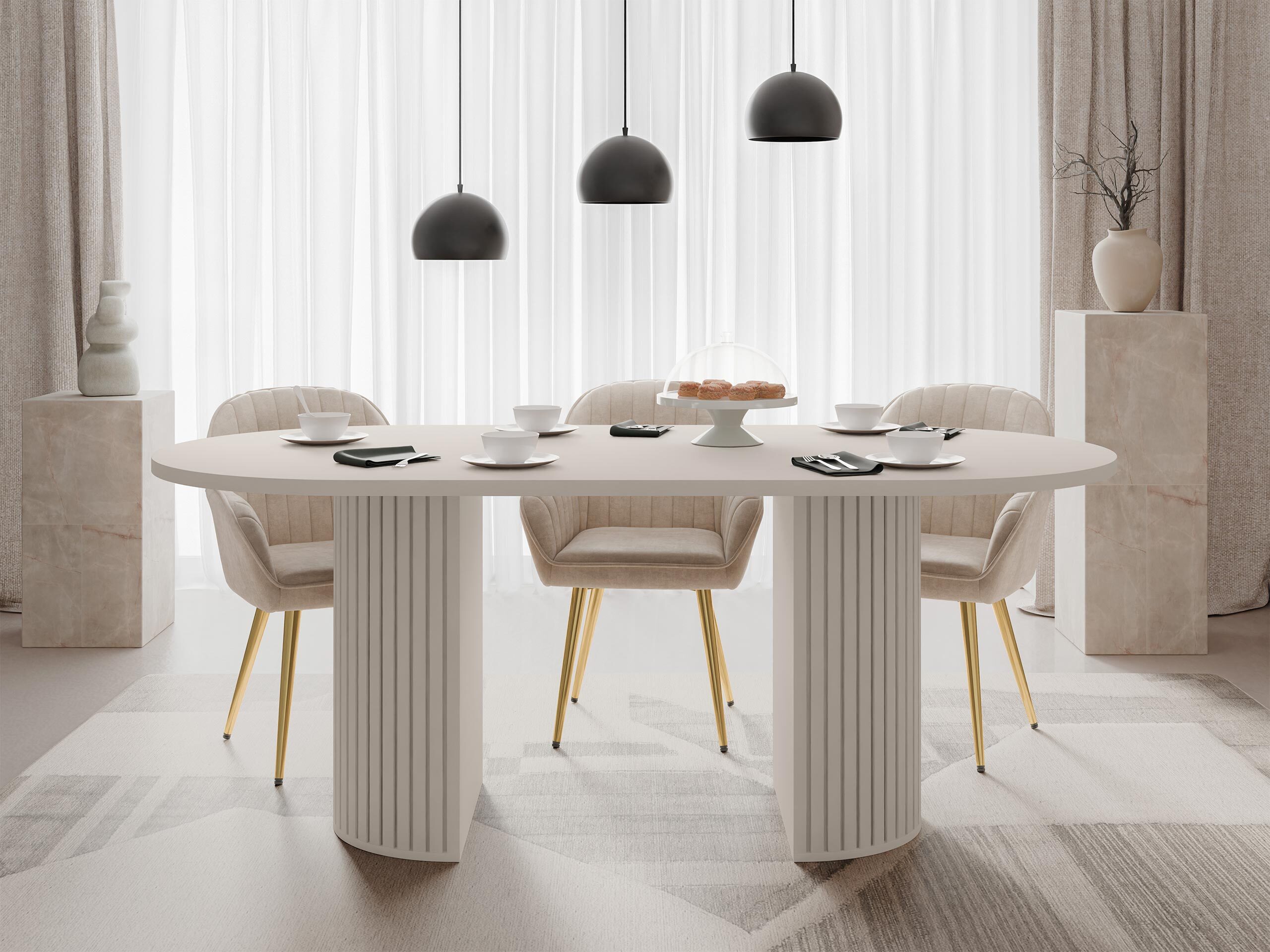 Mesa Comfivo Ulma (Bege)