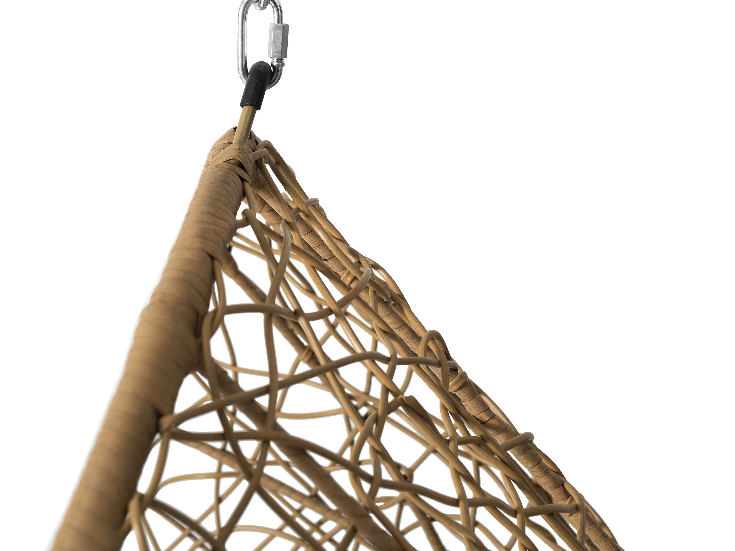 Cadeira suspensa Comfivo 505 (Preto + Creme)