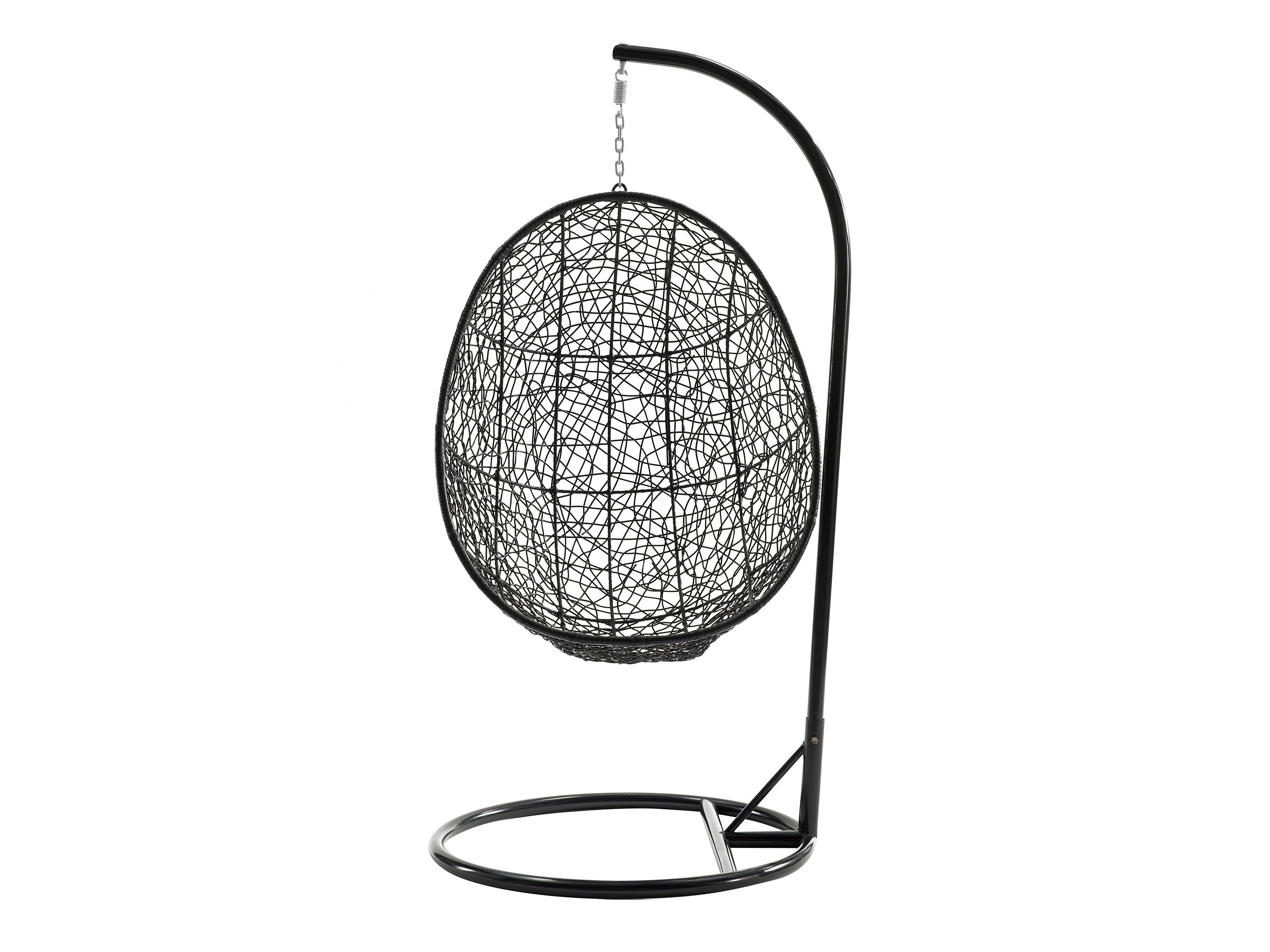 Cadeira suspensa Comfivo 505 (Preto + Creme)