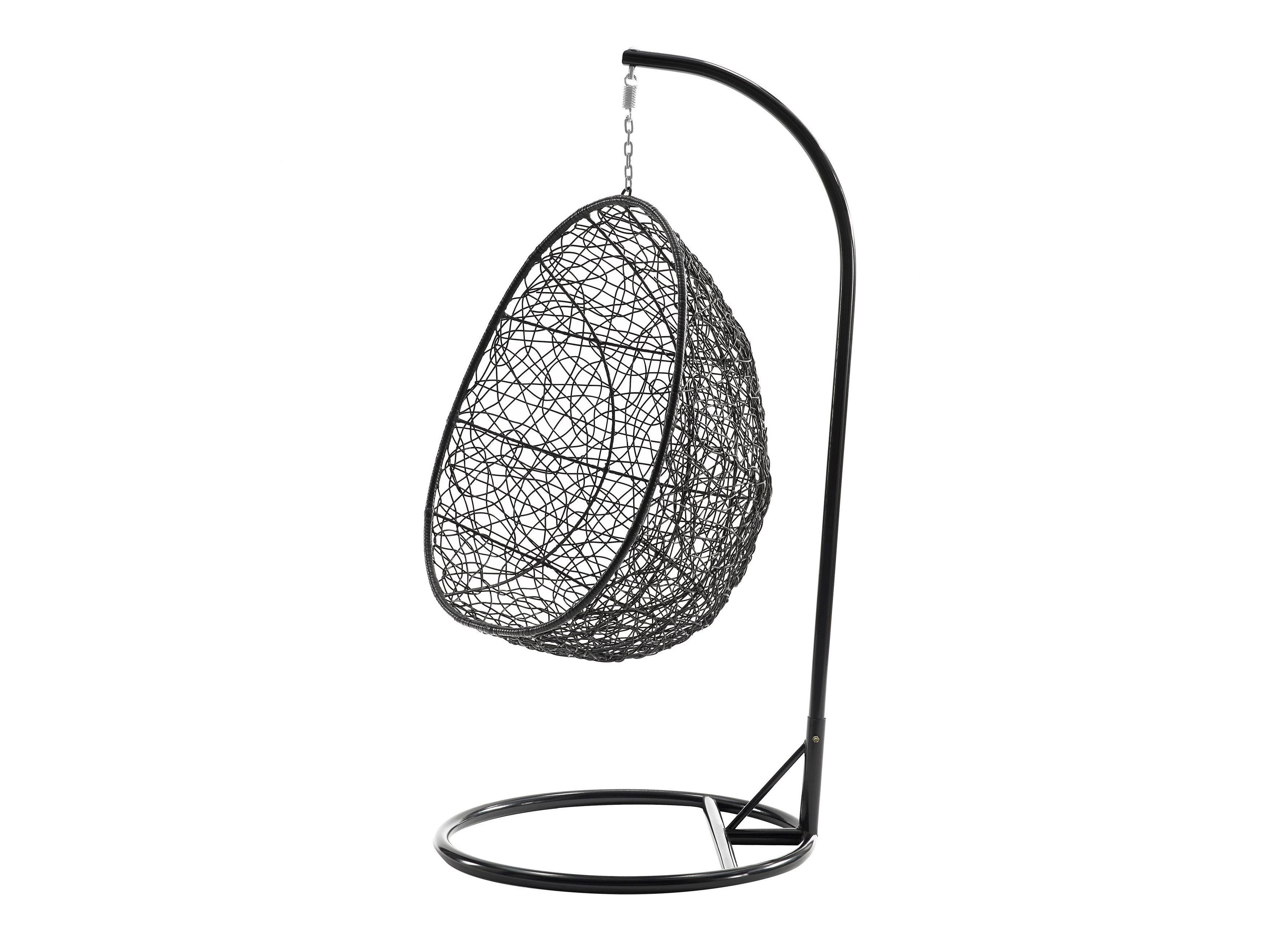 Cadeira suspensa Comfivo 505 (Preto + Creme)