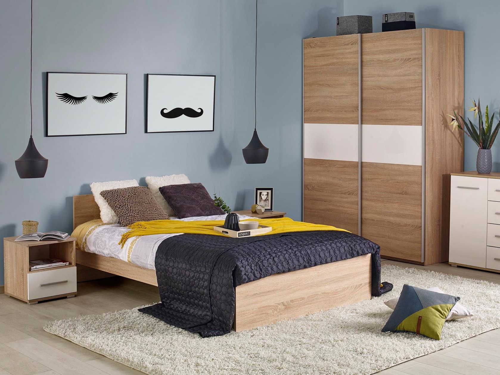 Cama Cirveso 104 (Carvalho sonoma)