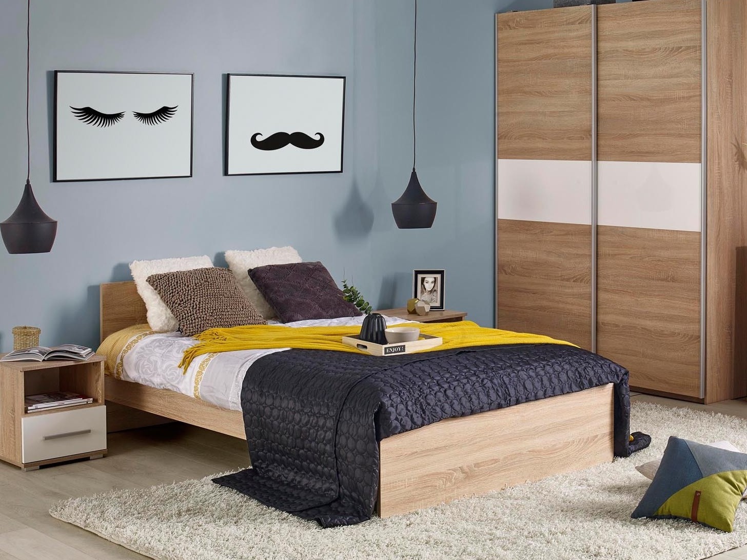 Cama Cirveso 105 (Carvalho sonoma)