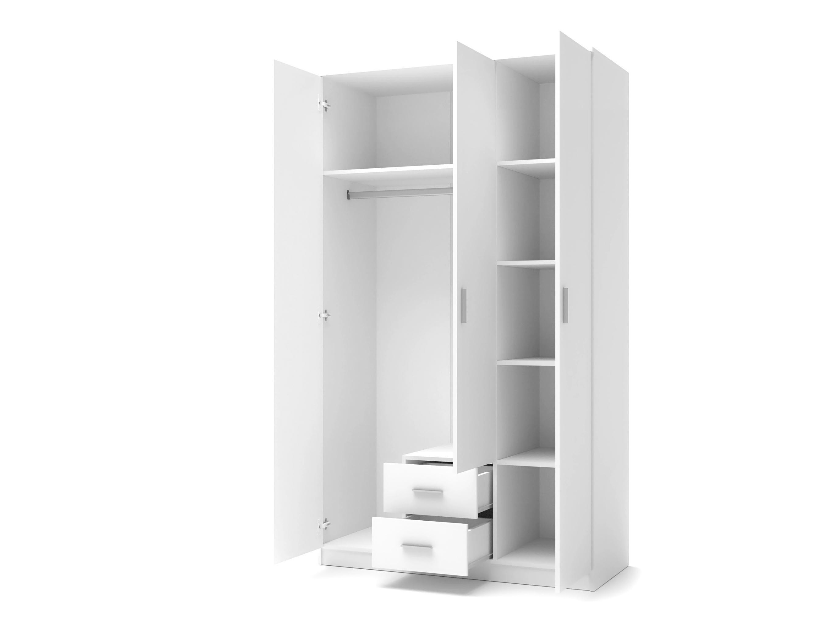 Roupeiro Cirveso 113 (Branco + Branco brilhante)