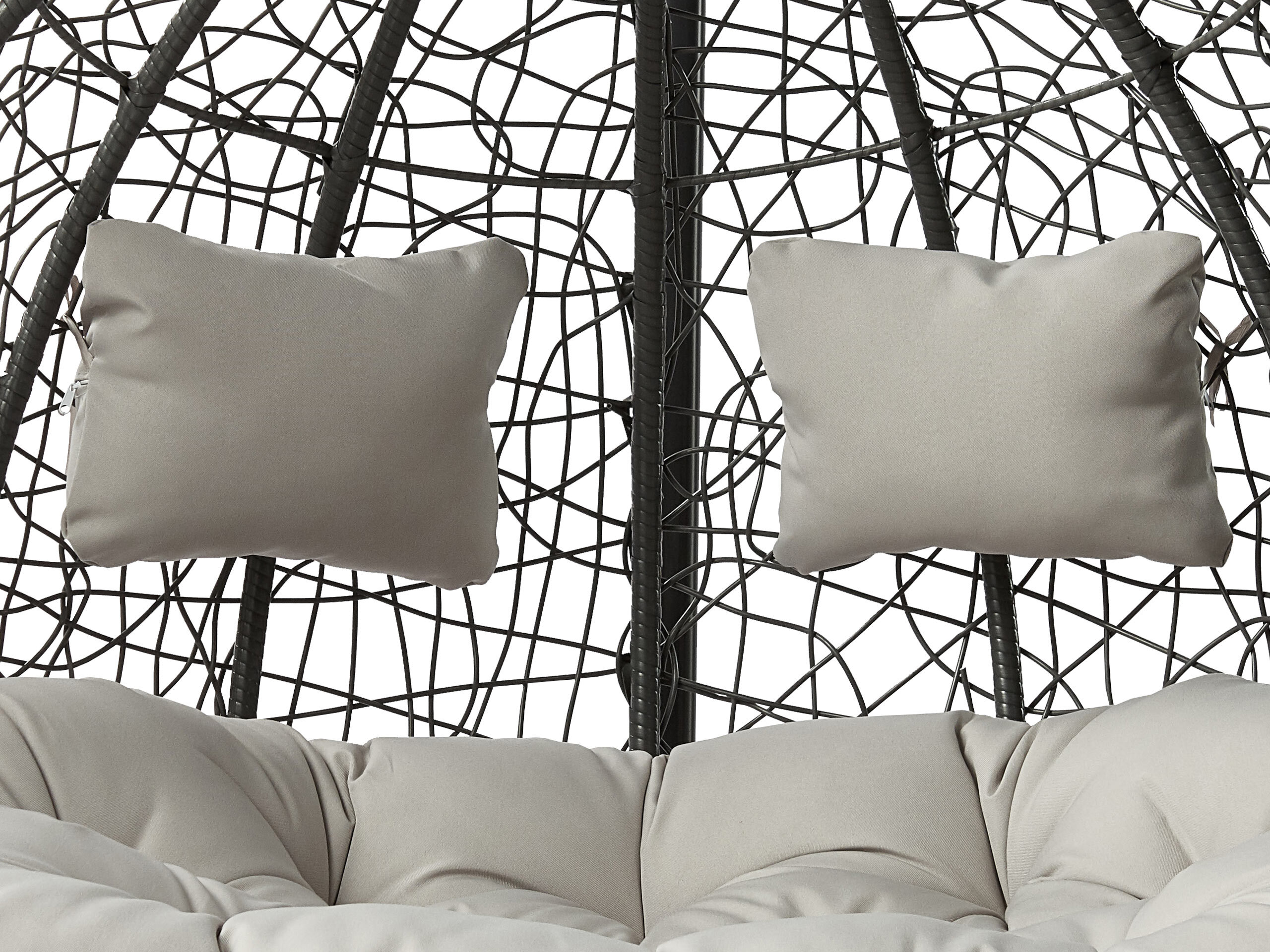 Cadeira suspensa Comfivo Audos (Cinzento + Cinzento claro)