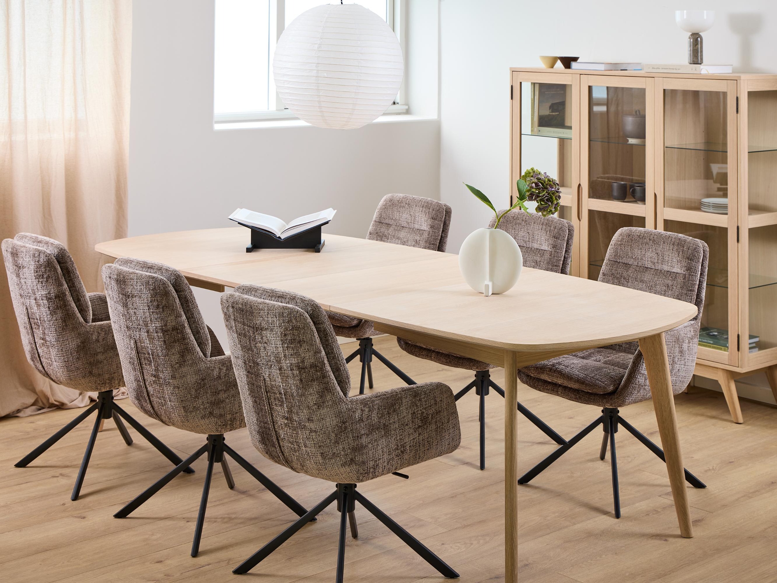 Extensão de mesa Norsica Elmdome 106 (Madeira clara) (2 un.)