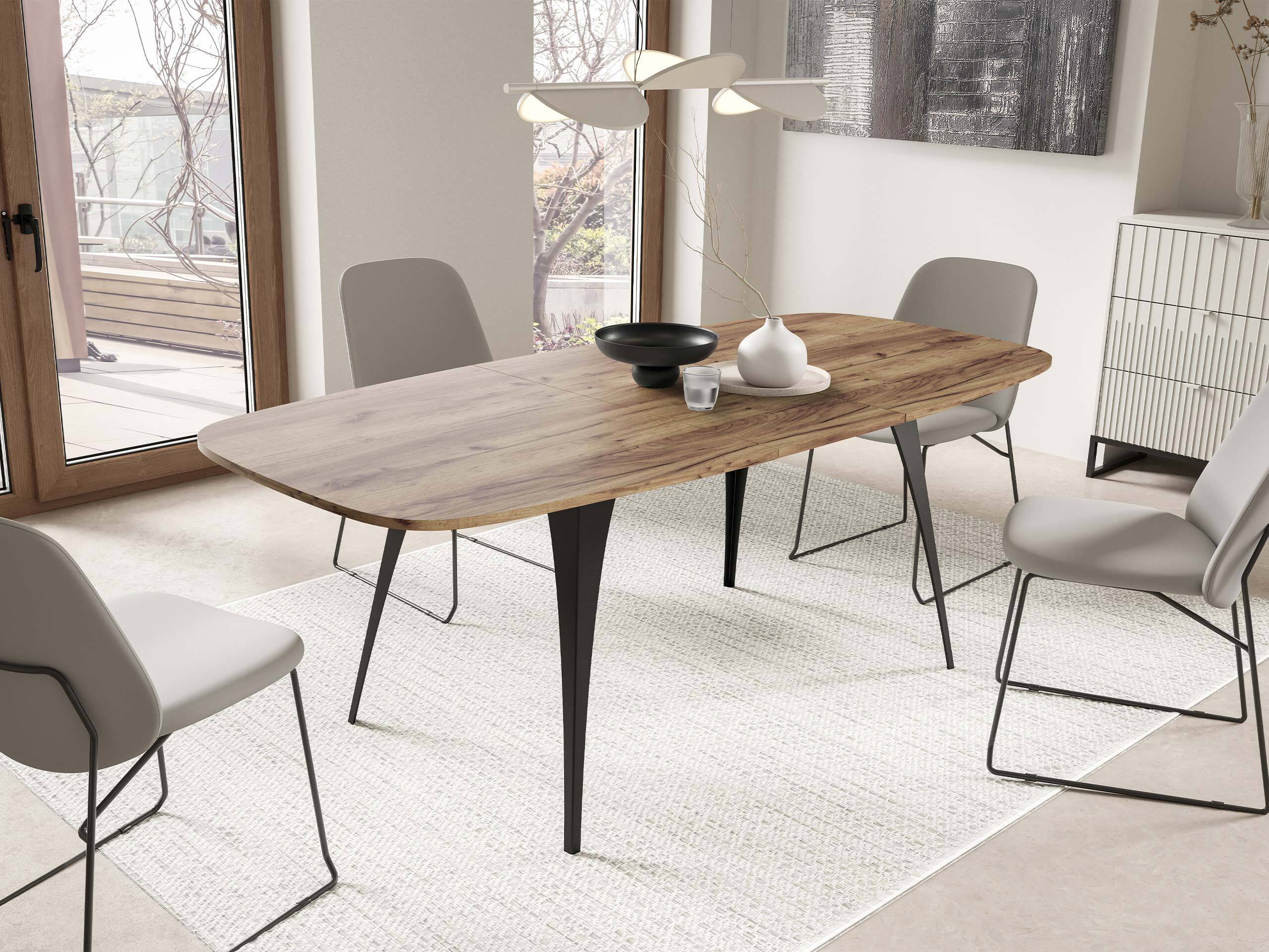 Mesa Oswego 131 (Craft de carvalho dourado)