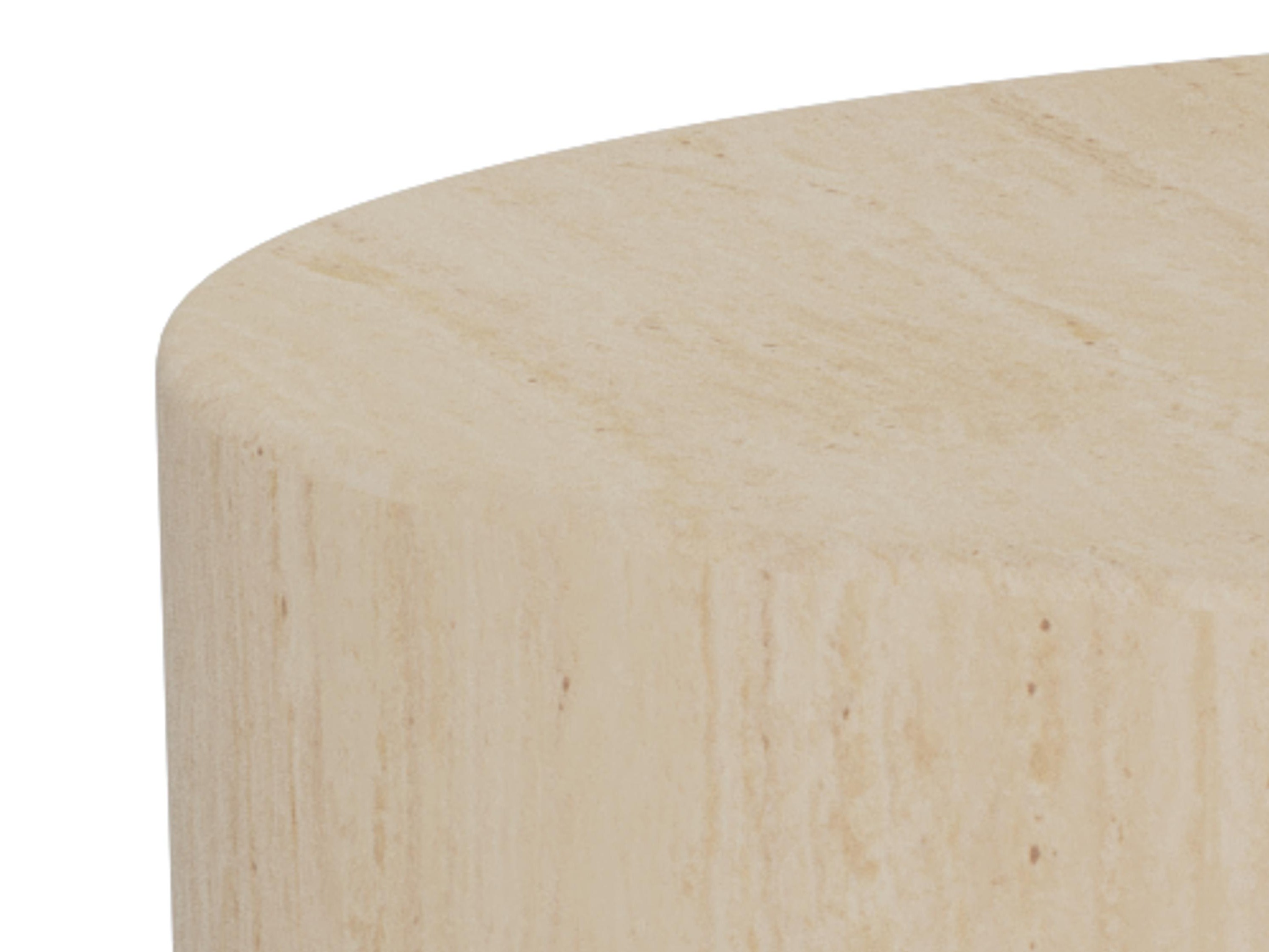 Conjunto de mesa de centro Norsica 800 (Bege)