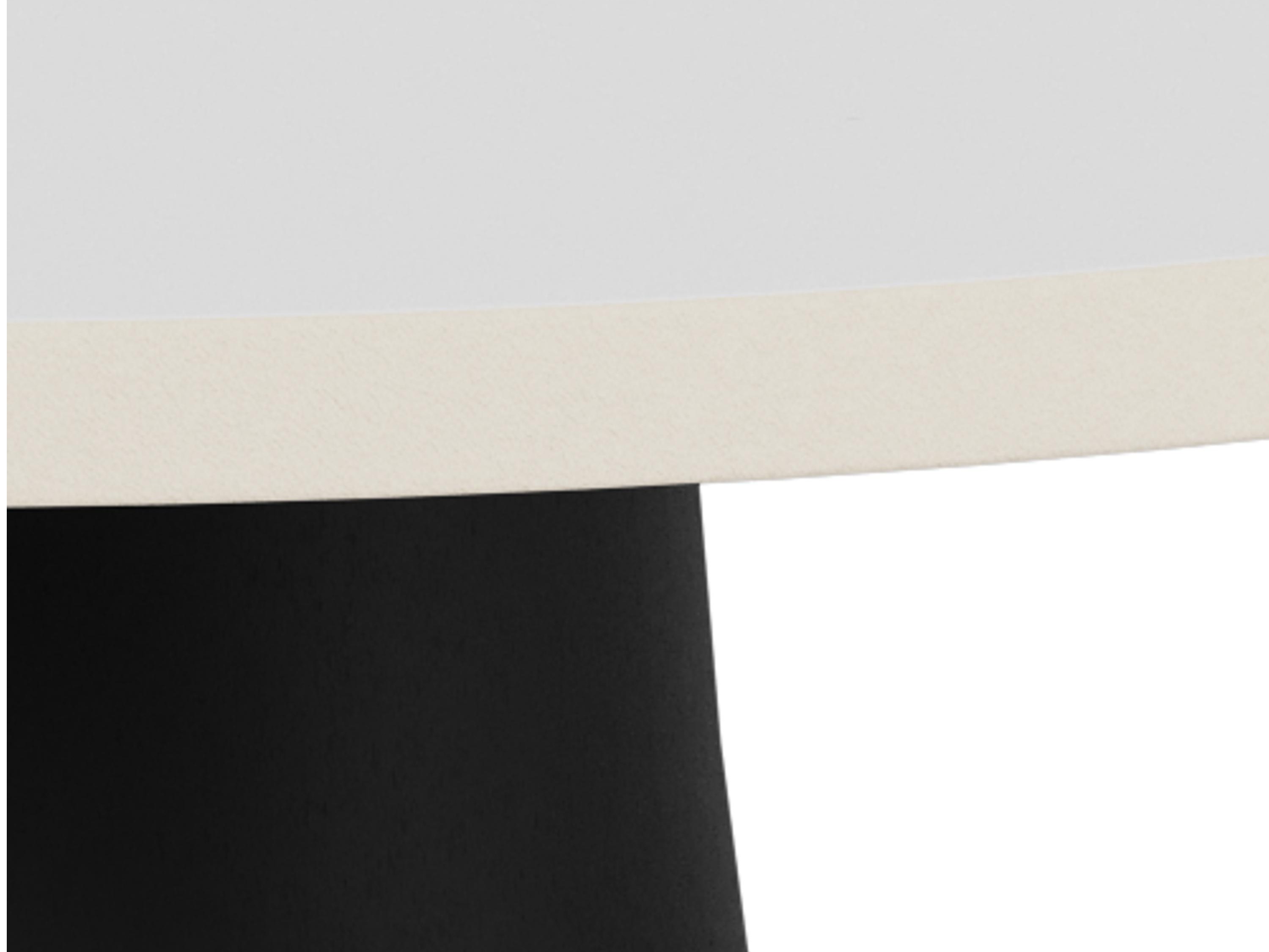 Mesa de apoio Norsica 1047 (Branco + Preto)