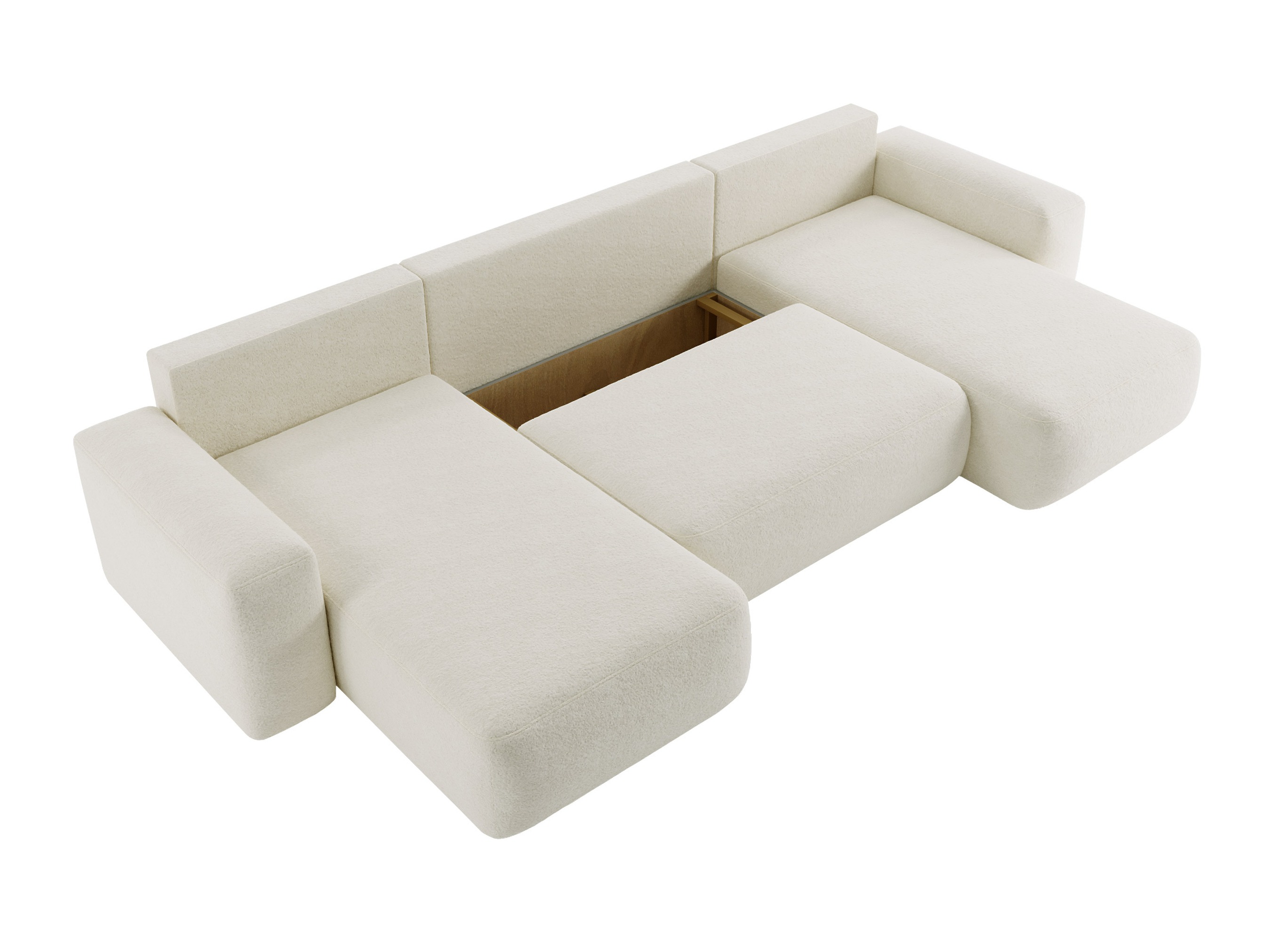 Sofá de canto TrendyNest Piscor (Coral 80)