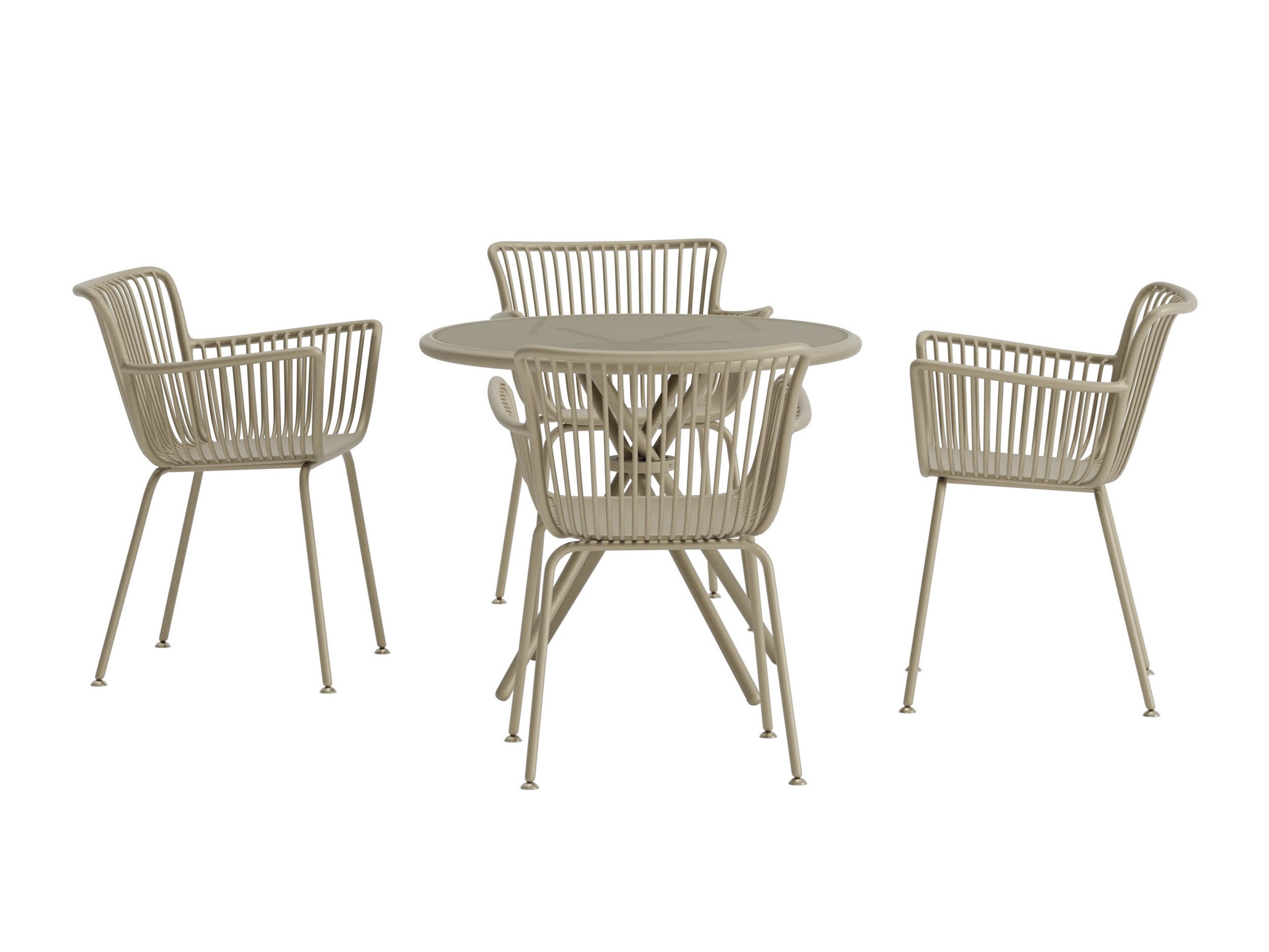 Conjunto de mesa e cadeiras Dallas 5163