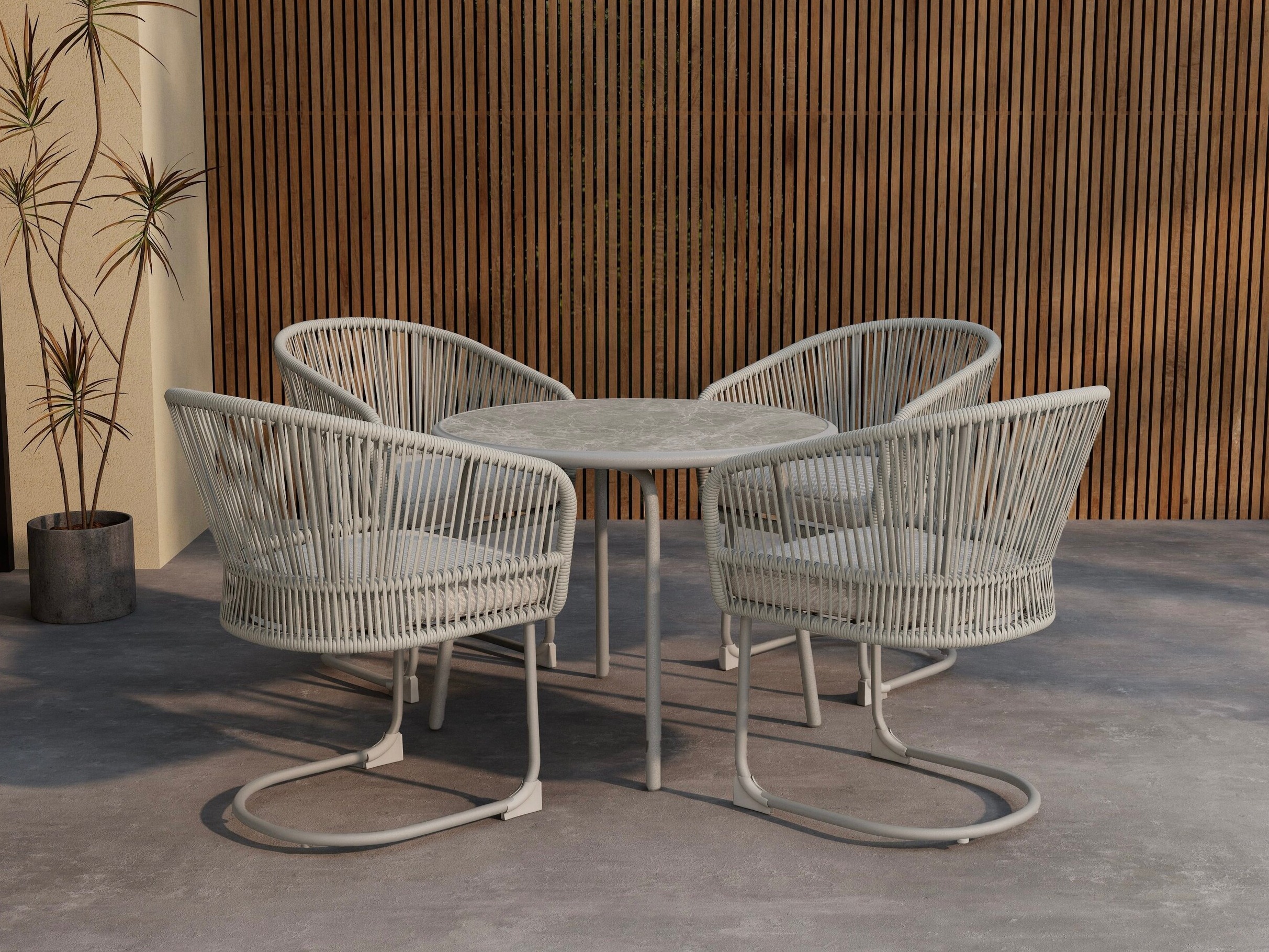 Conjunto de mesa e cadeiras Dallas 5164