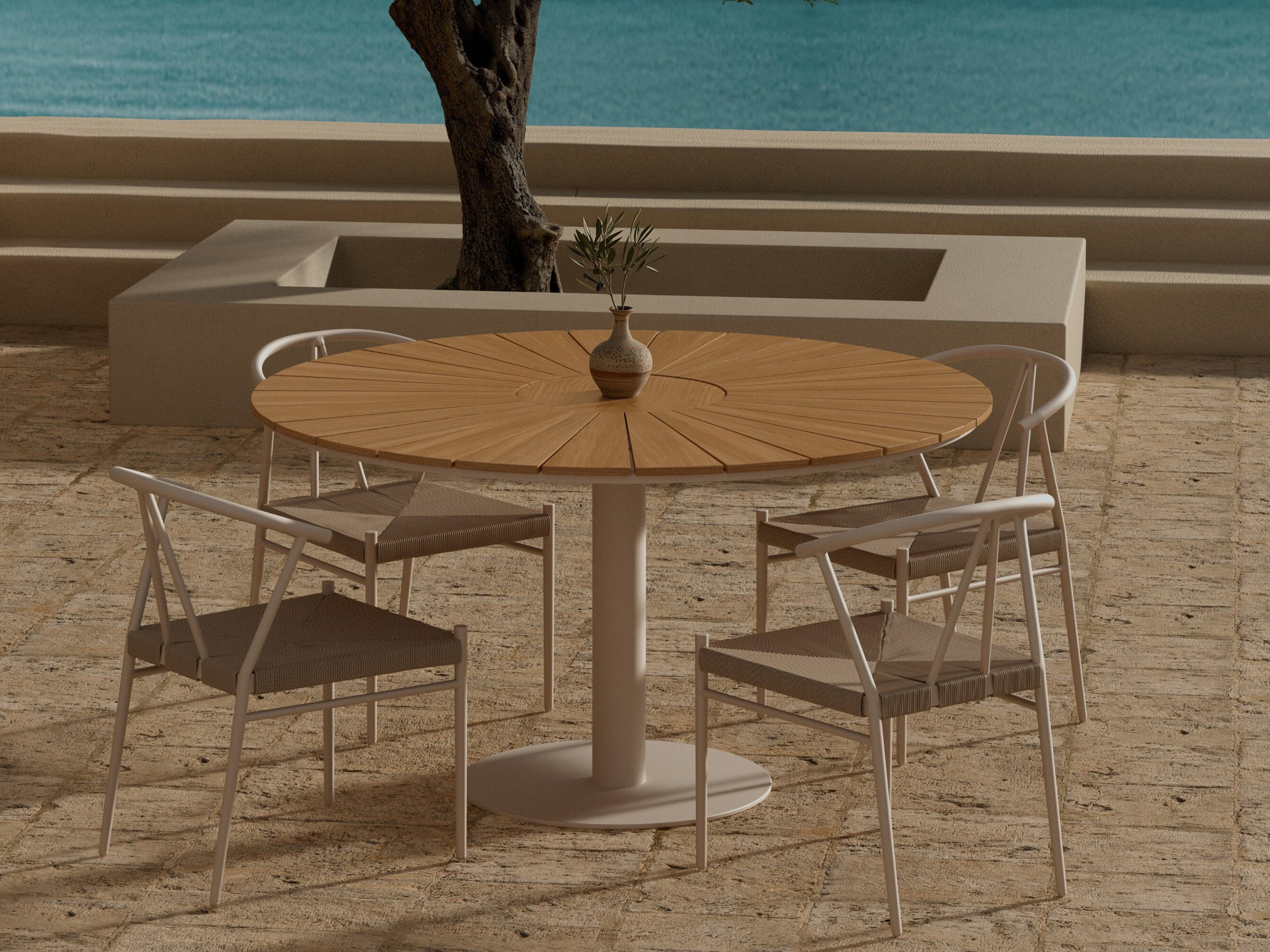 Conjunto de mesa e cadeiras Dallas 5167