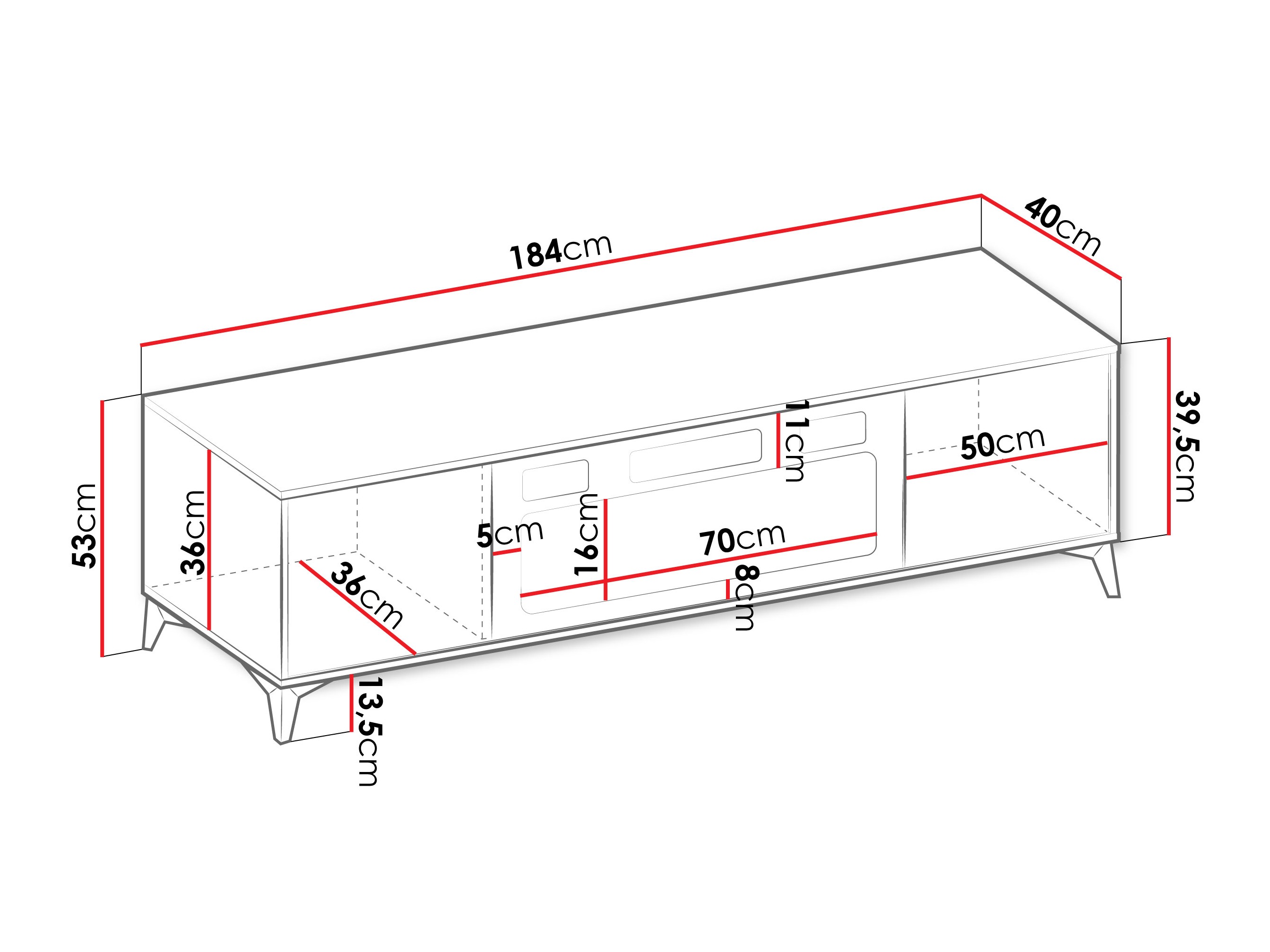 Móvel de TV Comfivo Citrus II