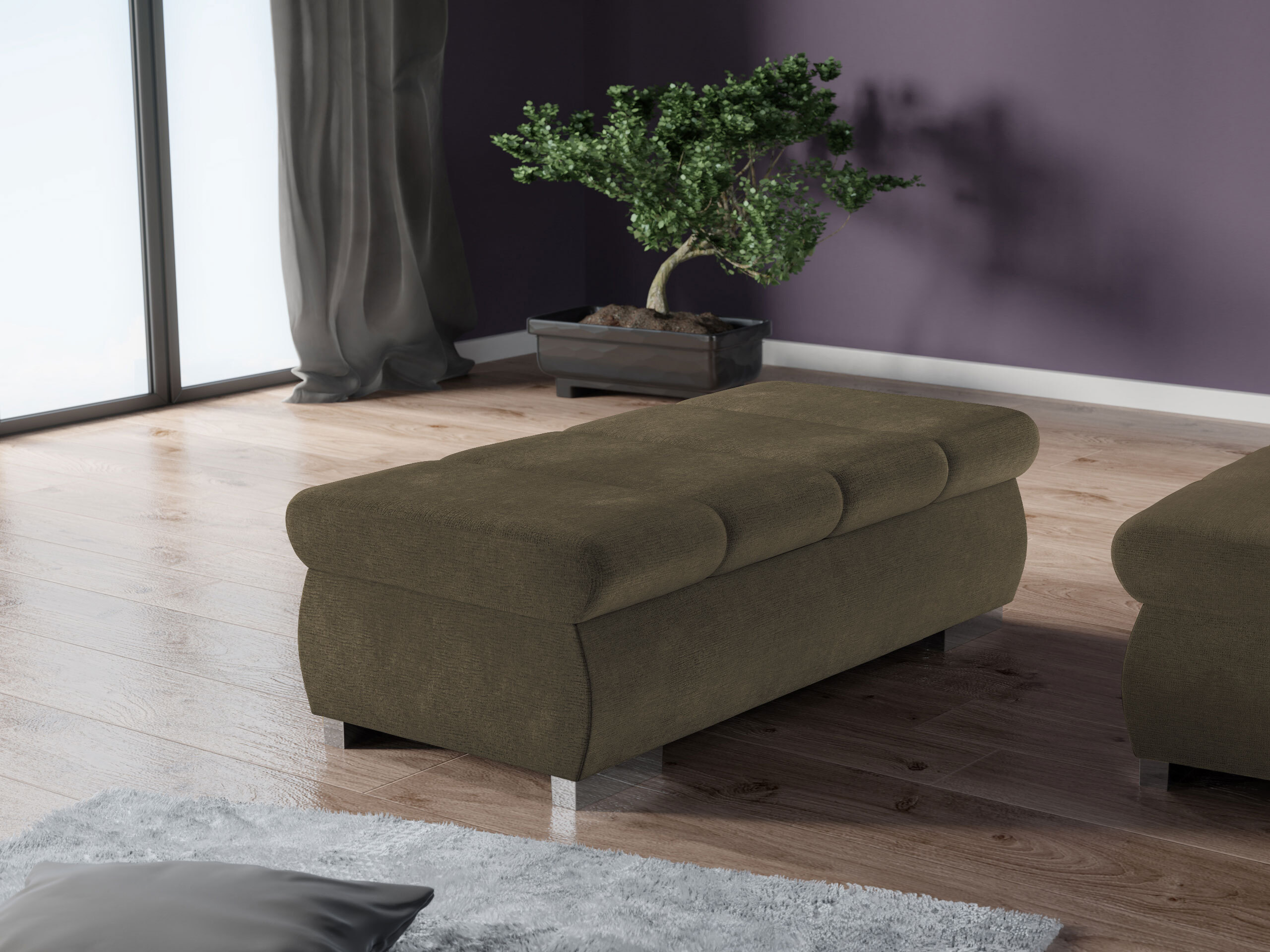 Banco estofado Comfivo Olivetum I (Wave 09)