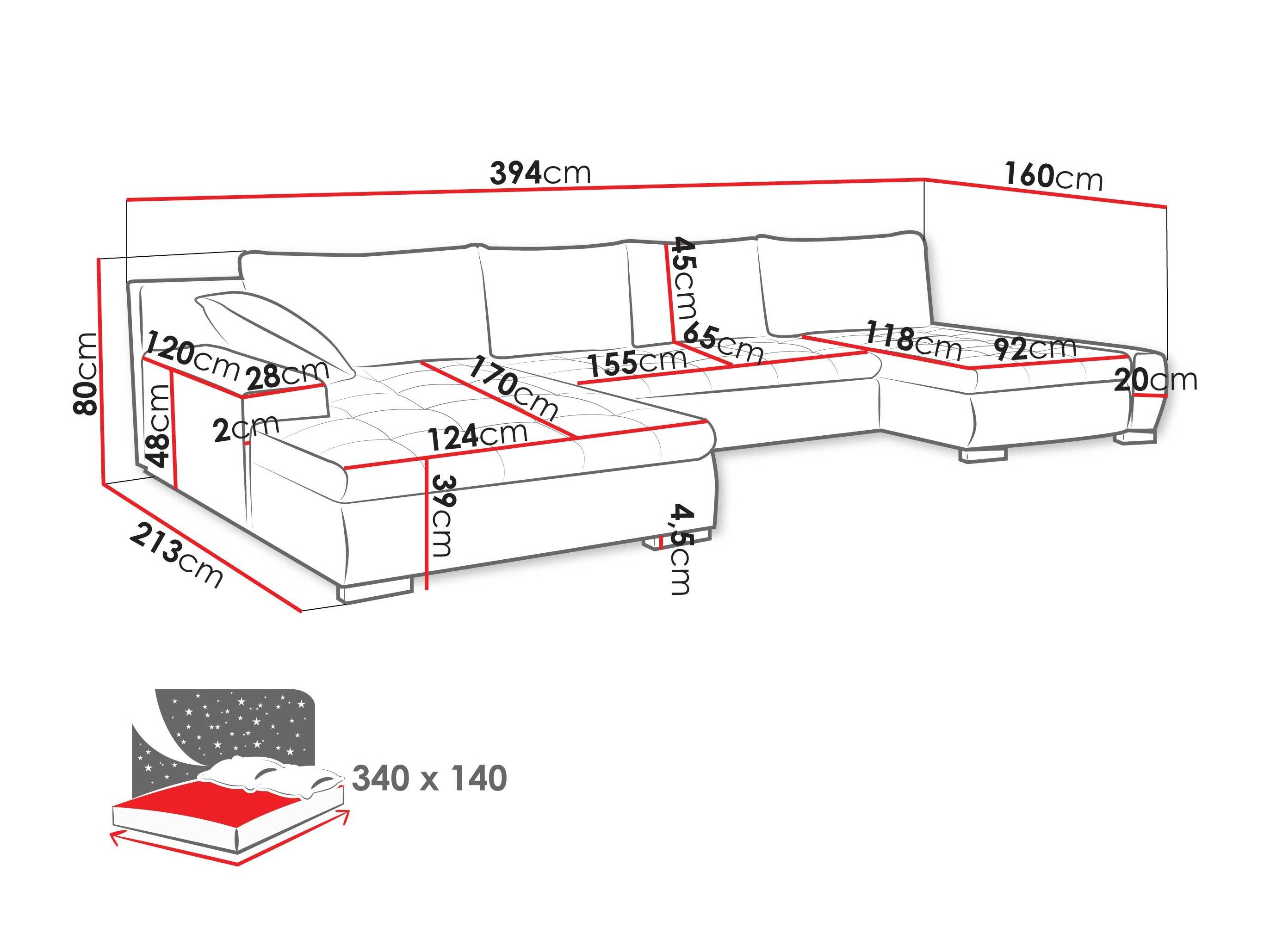 Sofá de canto Comfivo Oliva (Rico 12)
