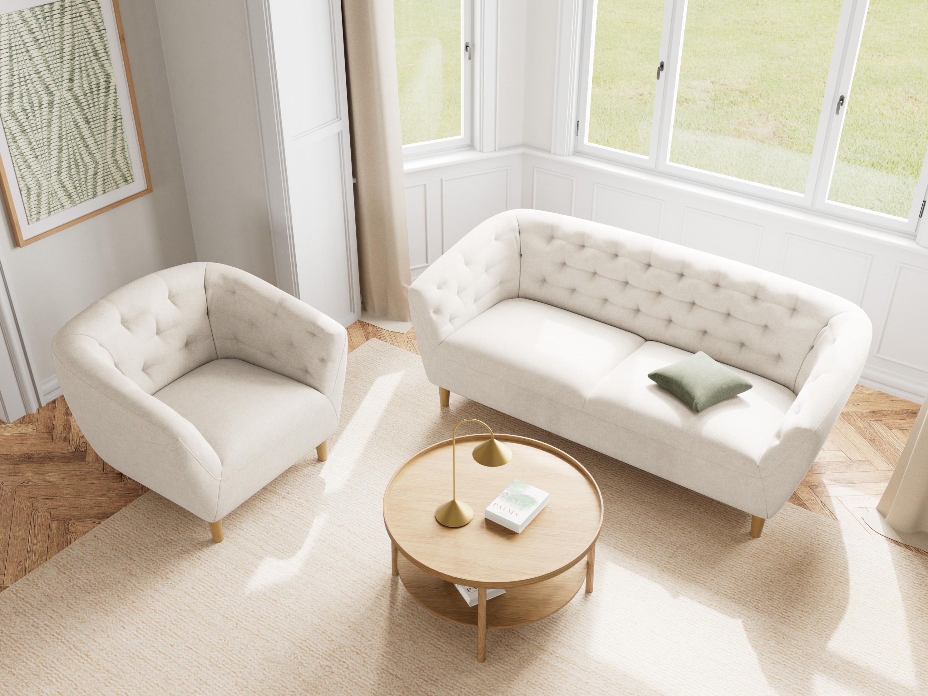 Chesterfield poltrona Norsica 1054