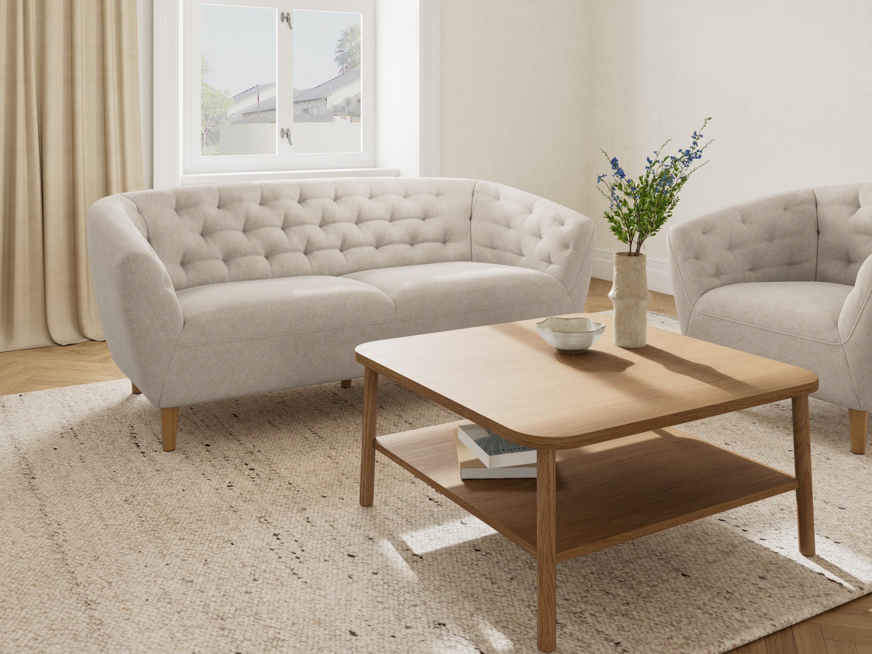 Chesterfield sofá Norsica 1052