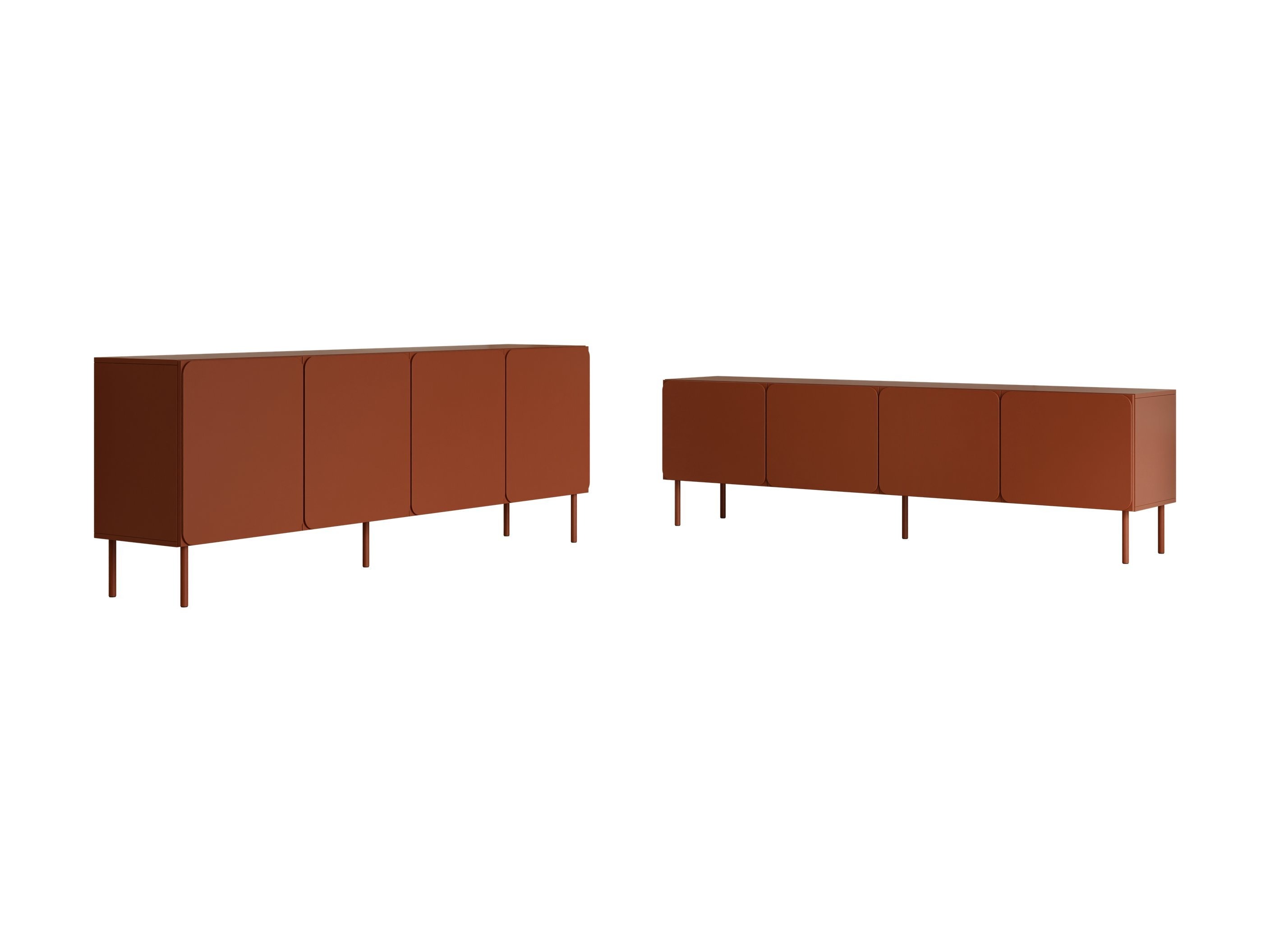 Conjunto para sala de estar Fentore 103 (Vermelho)