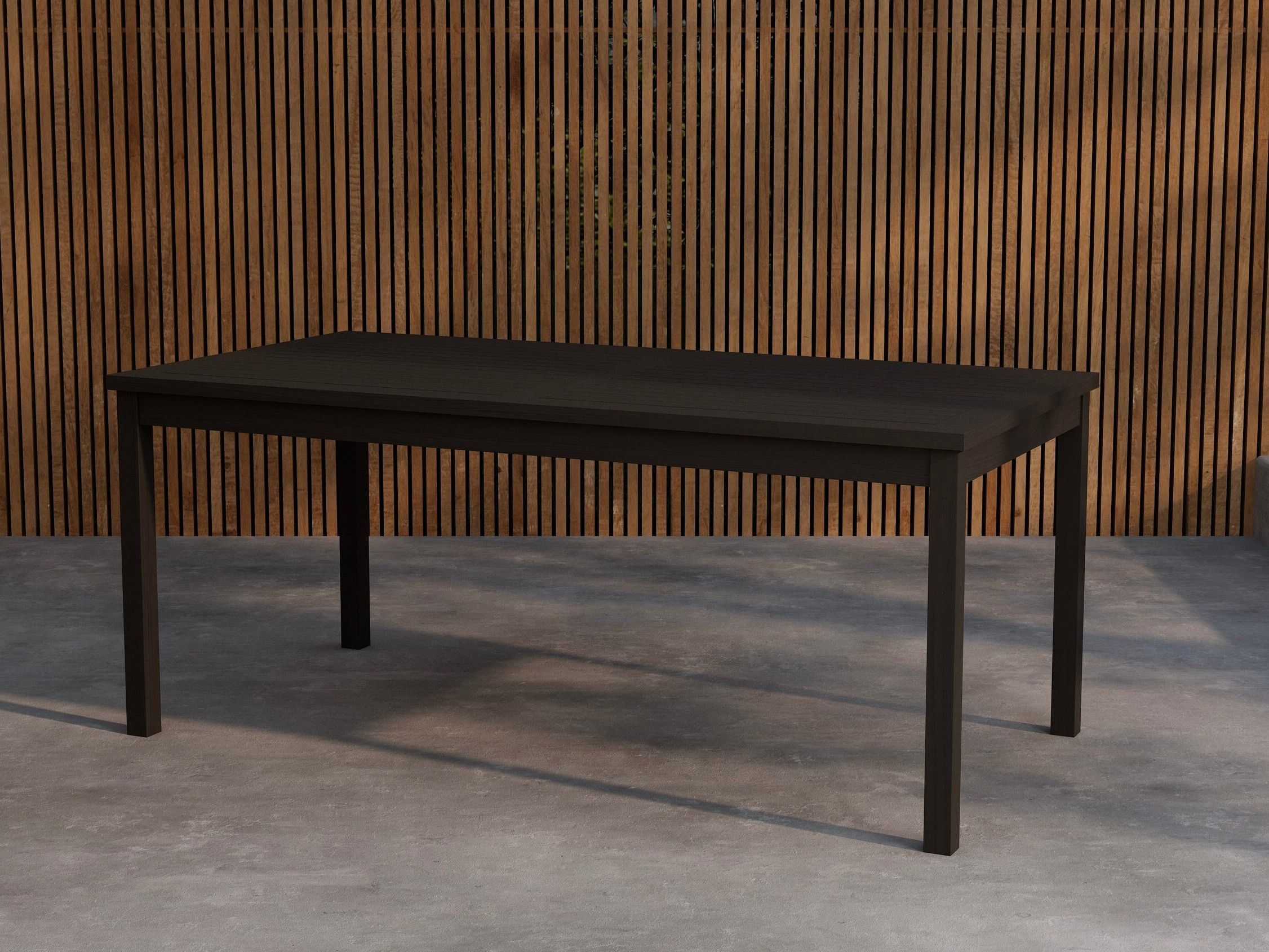 Mesa para o exterior Nunova 135 (Preto)