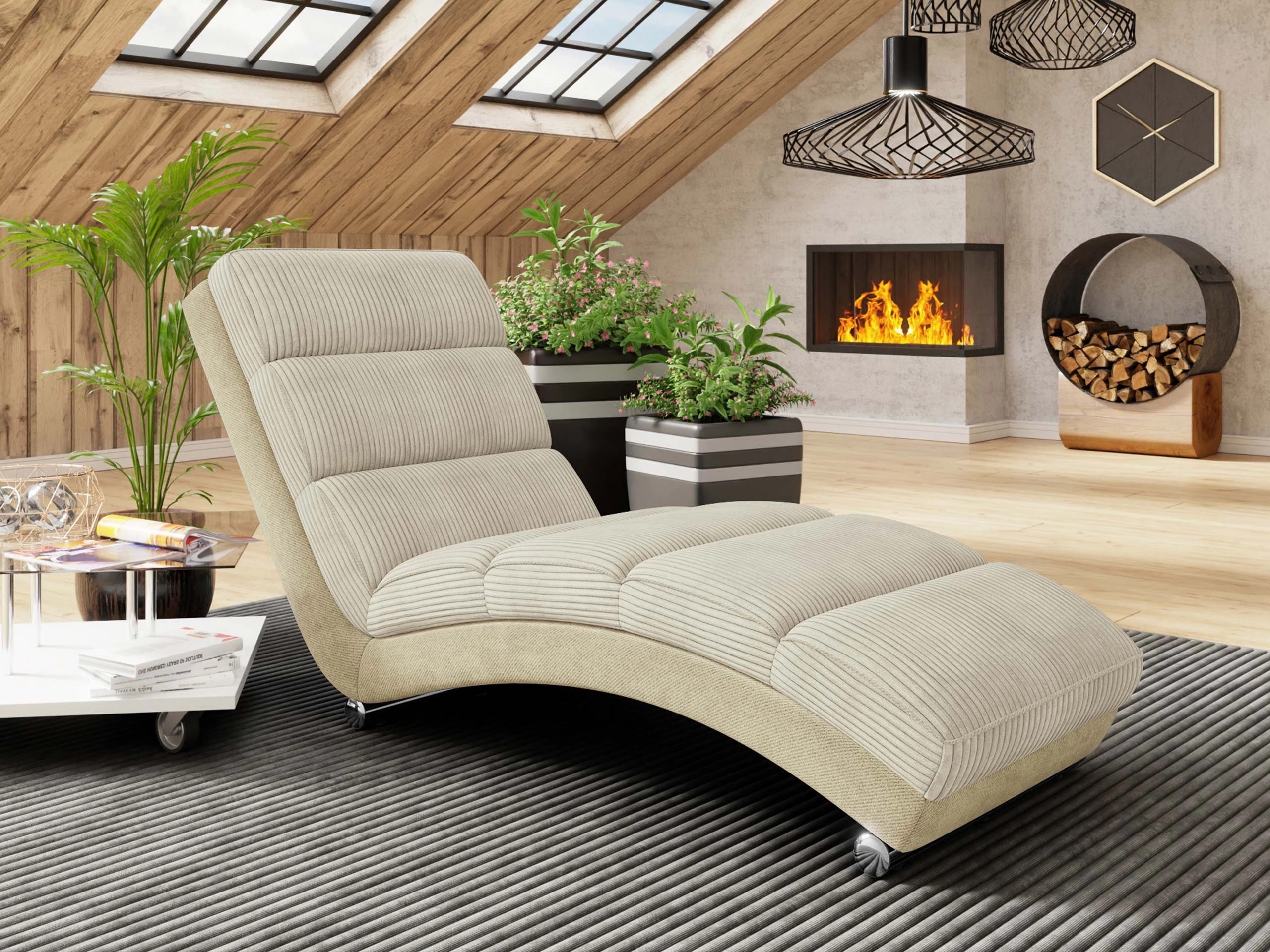 Chaise longue Comfivo  Pirum (Poso 100 + Paros 01)