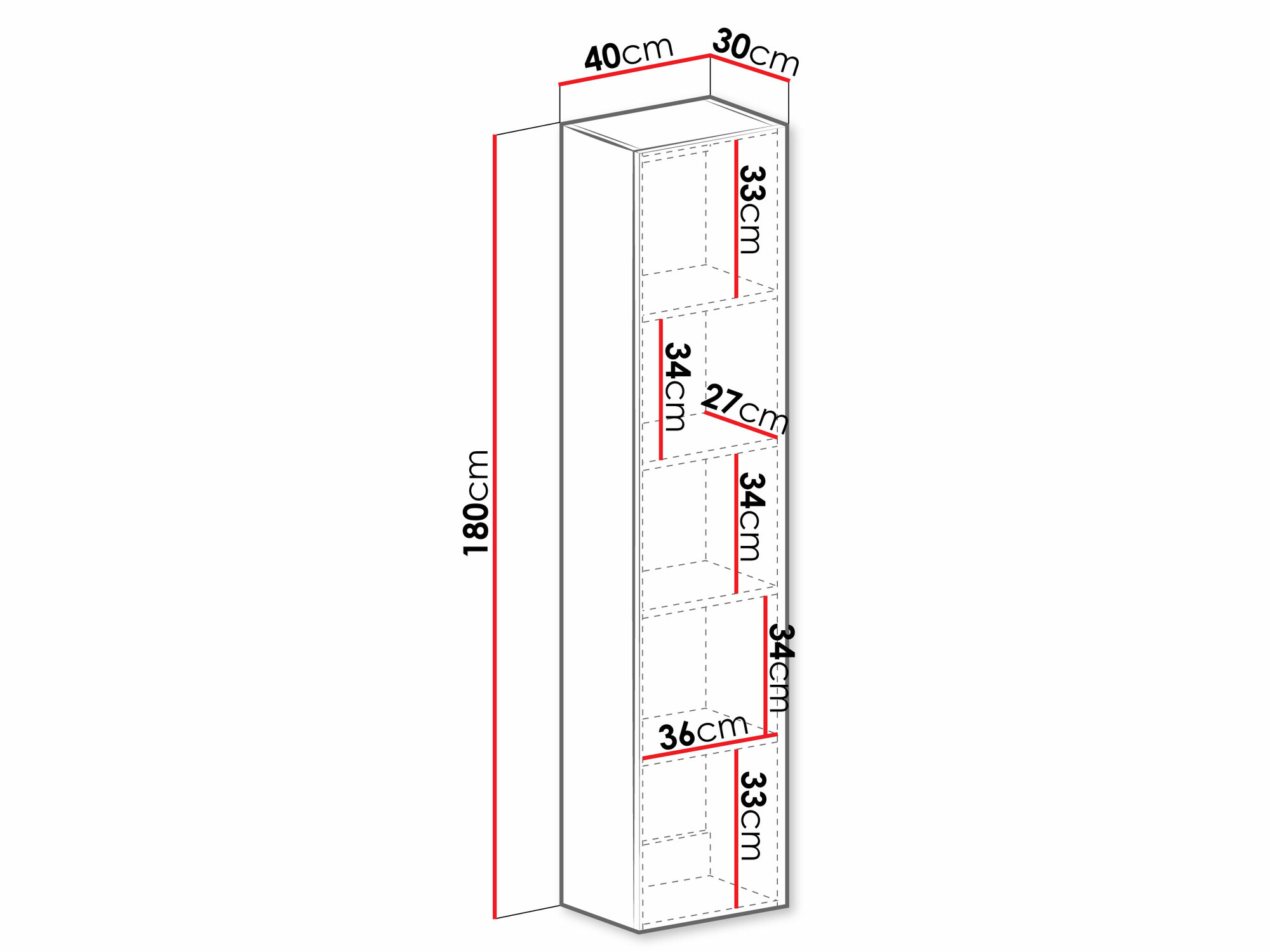 Estante de parede SP6659