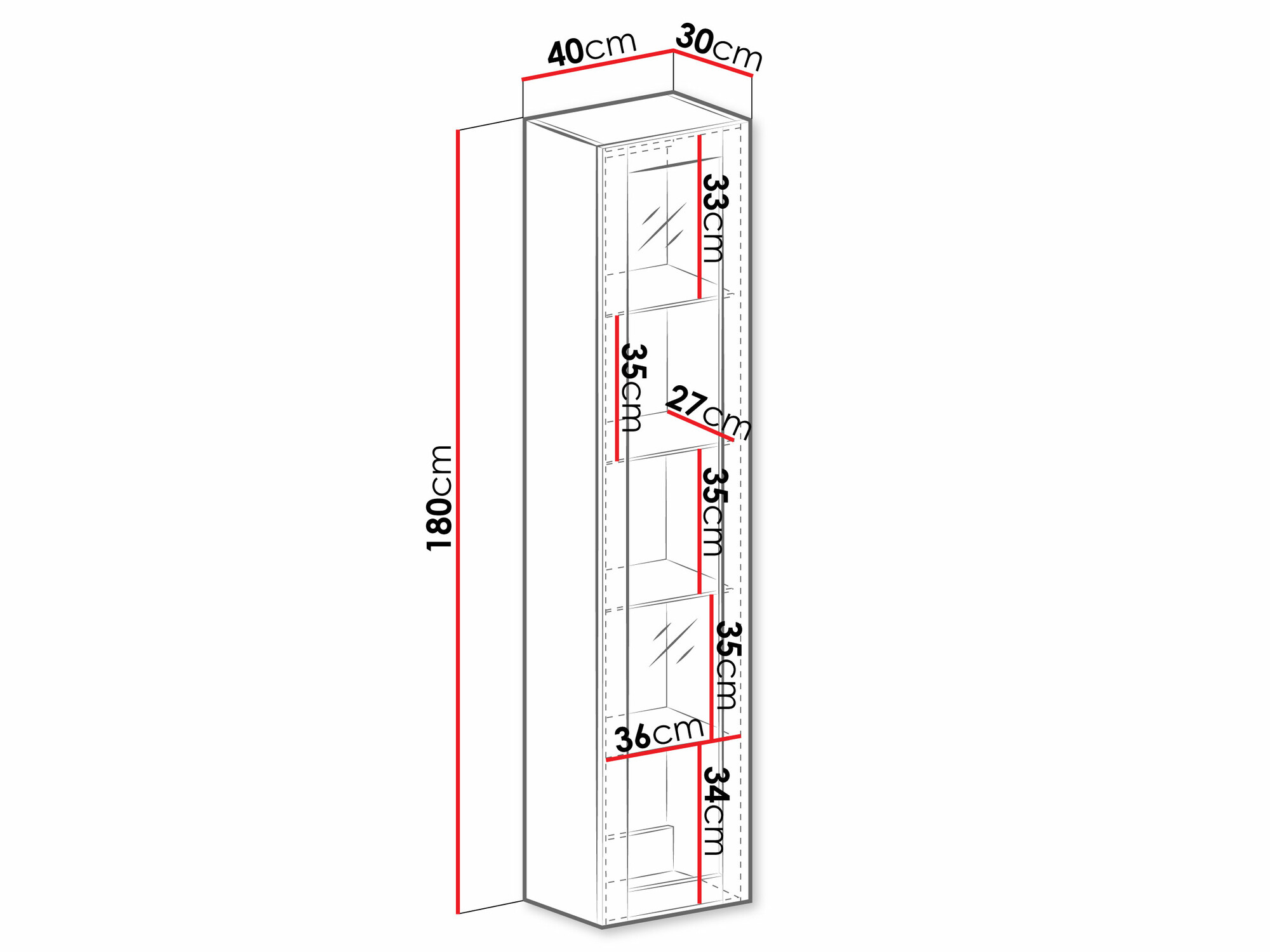 Estante de parede SP6660
