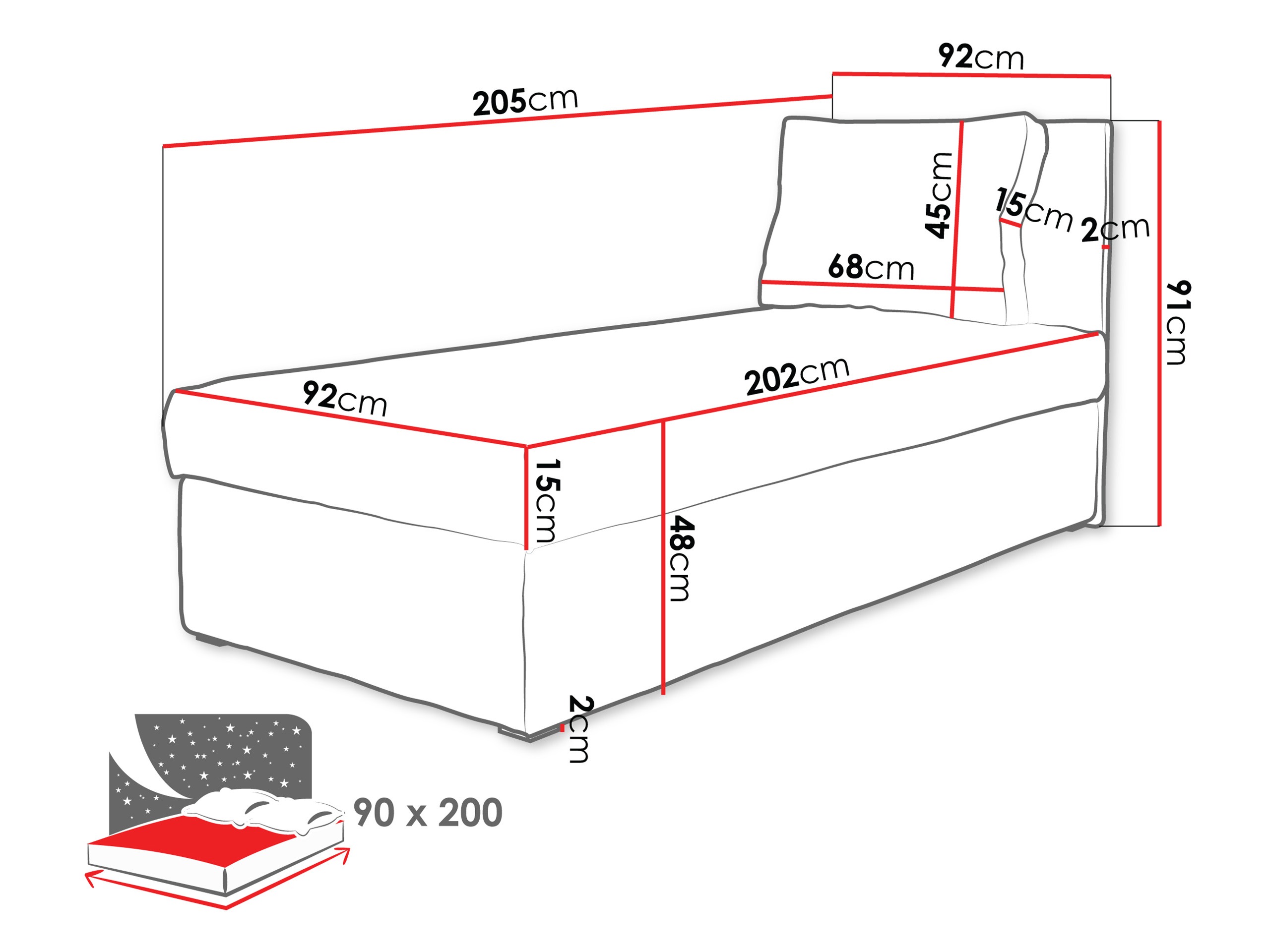 Cama Apium (Poso 100)
