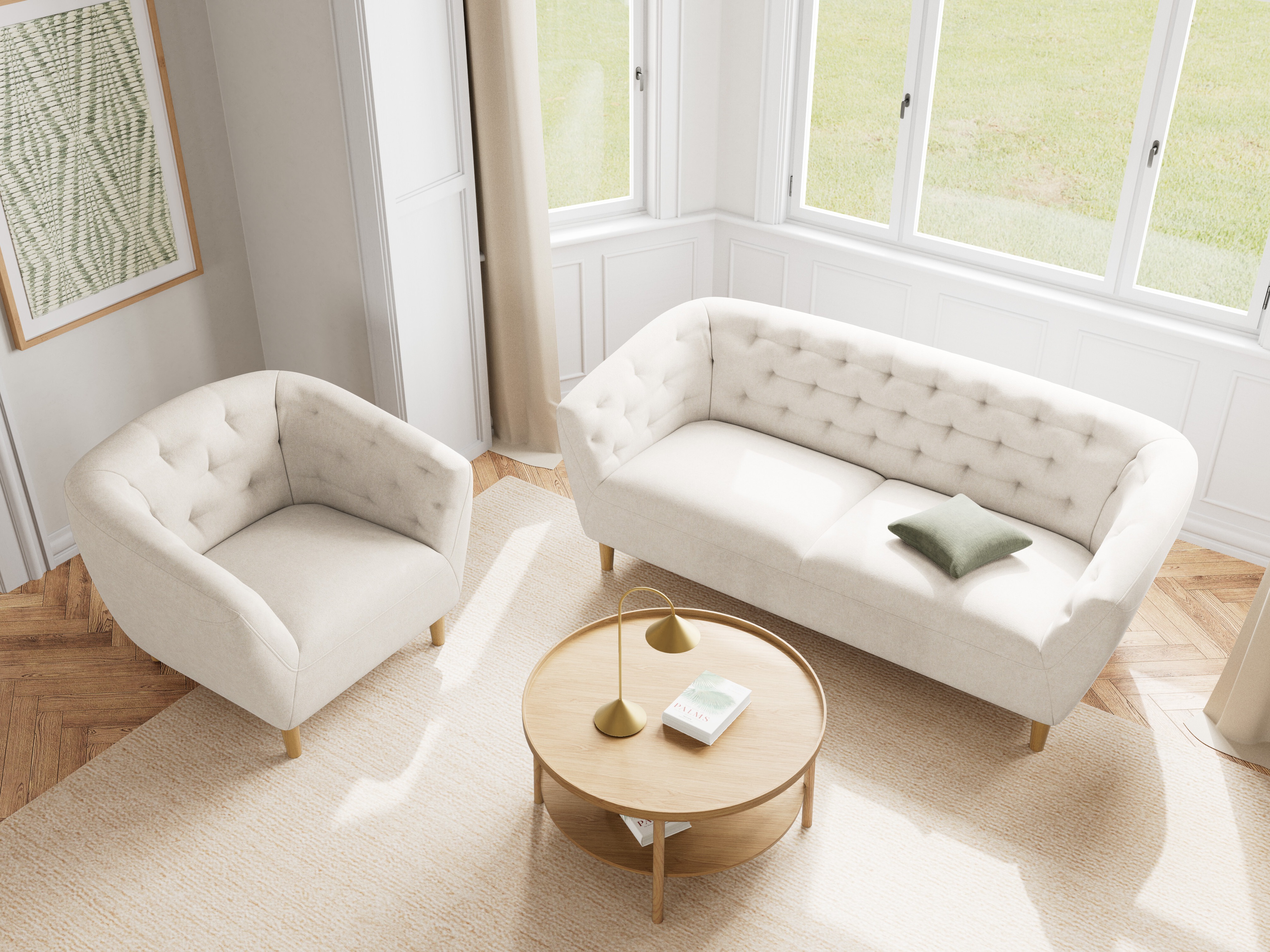 Chesterfield sofá Norsica 1053