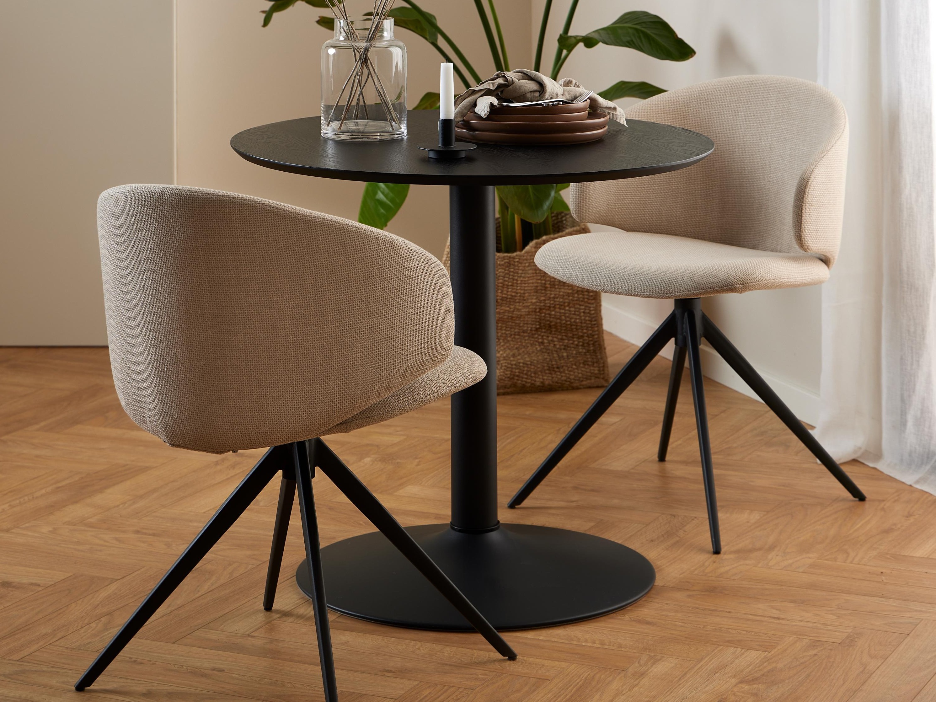 Mesa Norsica 1057 (Preto + Cinza preta)