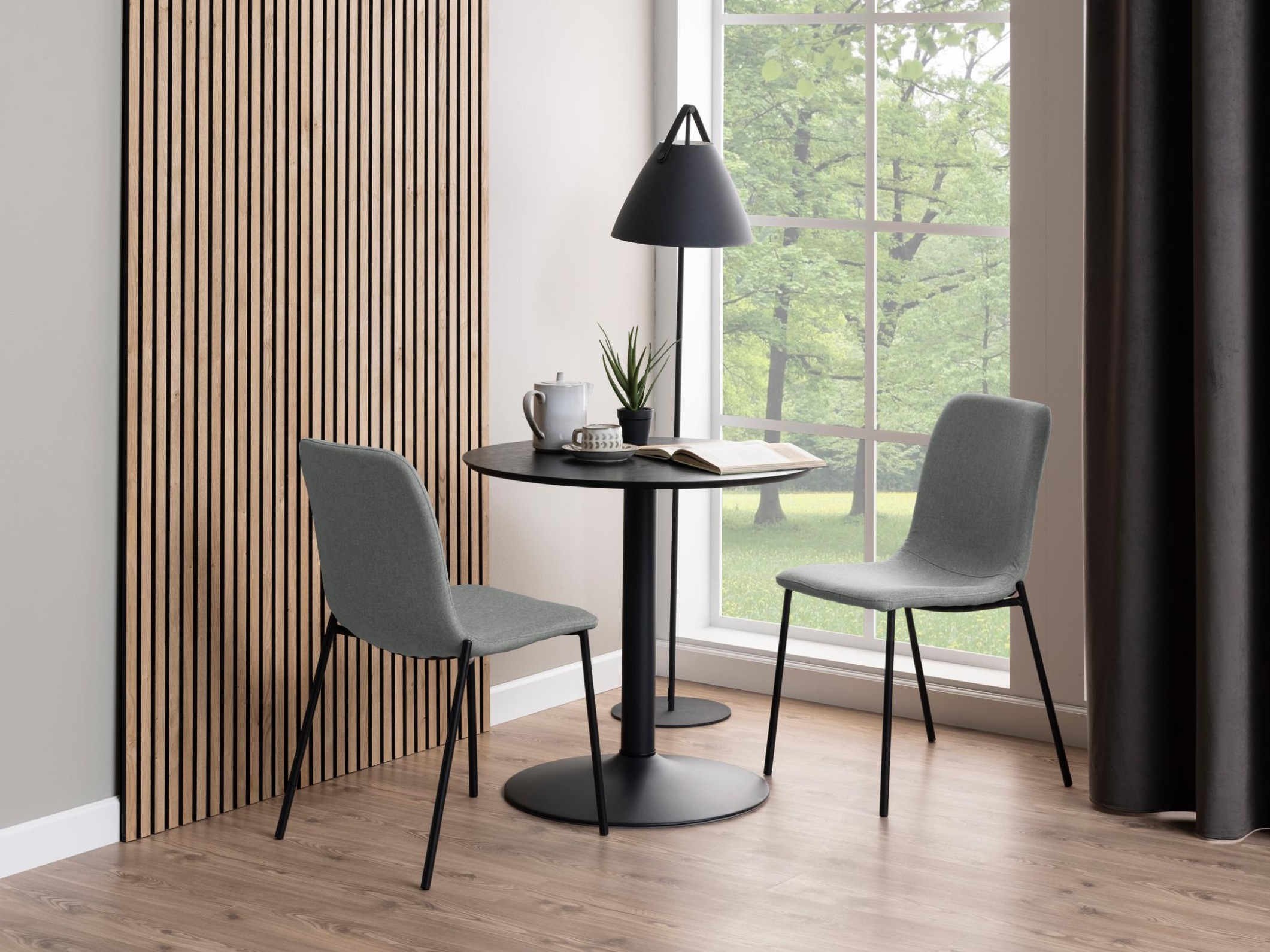 Mesa Norsica 1057 (Preto + Cinza preta)