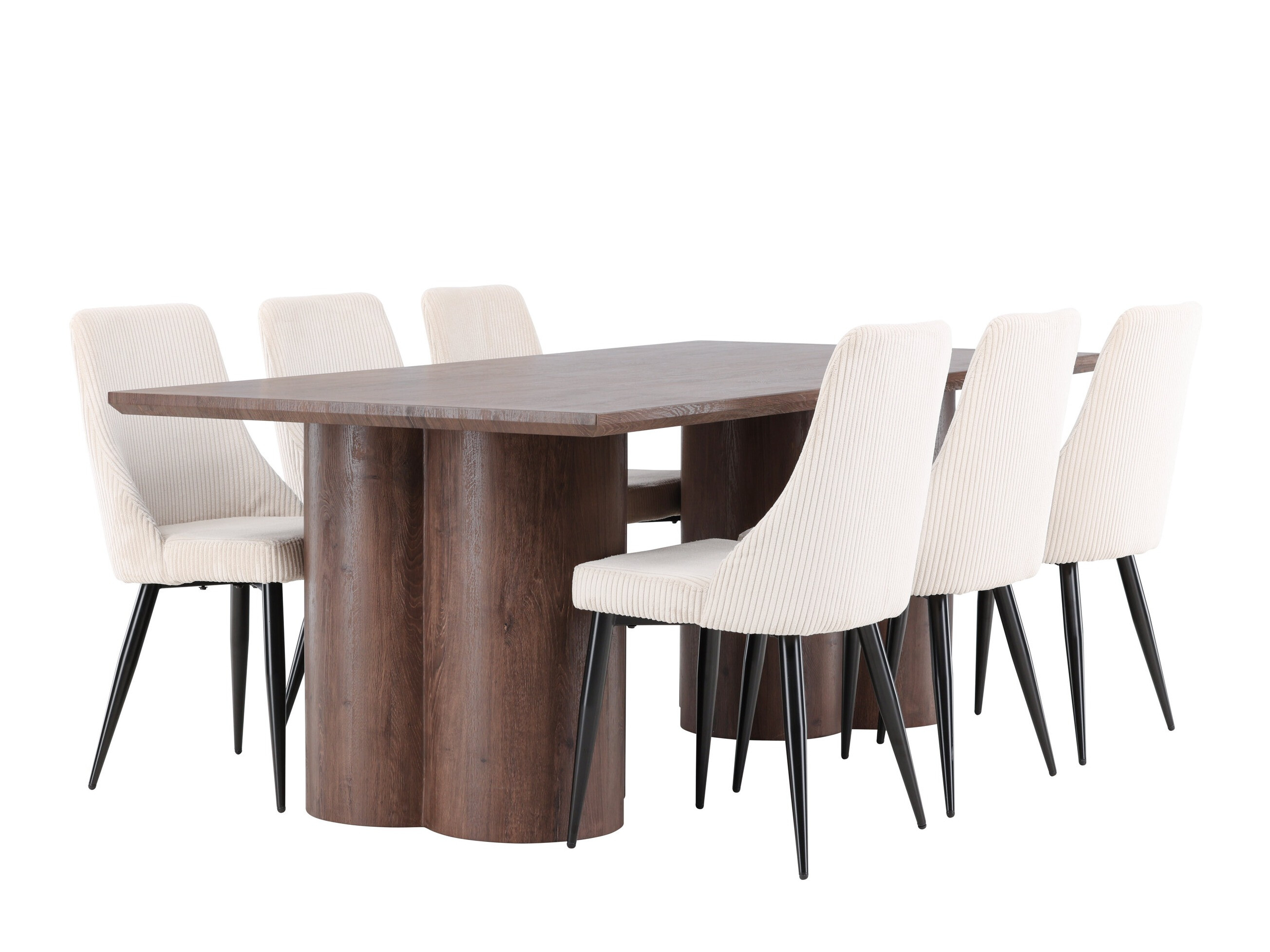 Conjunto para refeições Dallas 5179 (Castanho)