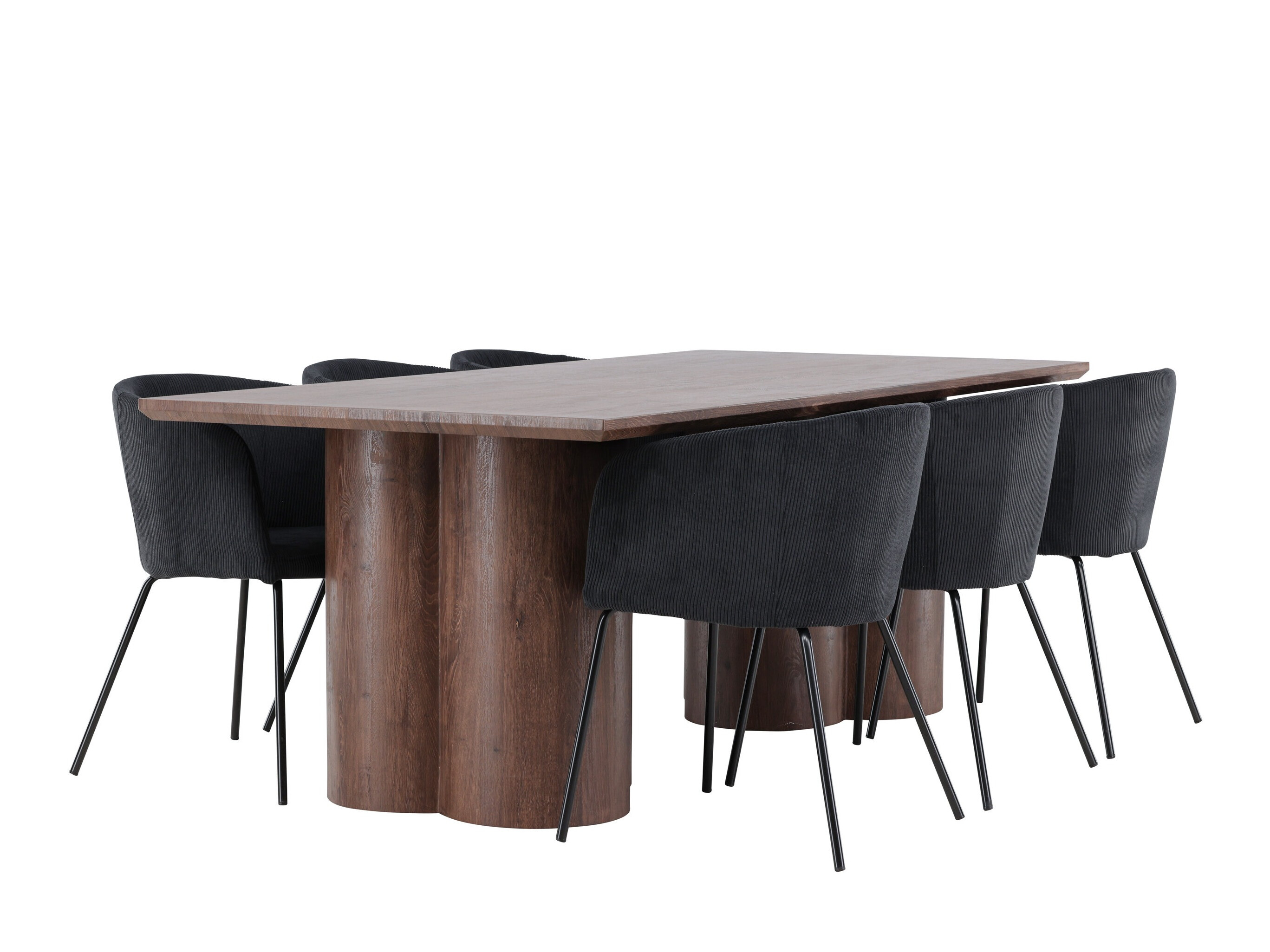 Conjunto para refeições Dallas 5181 (Castanho)