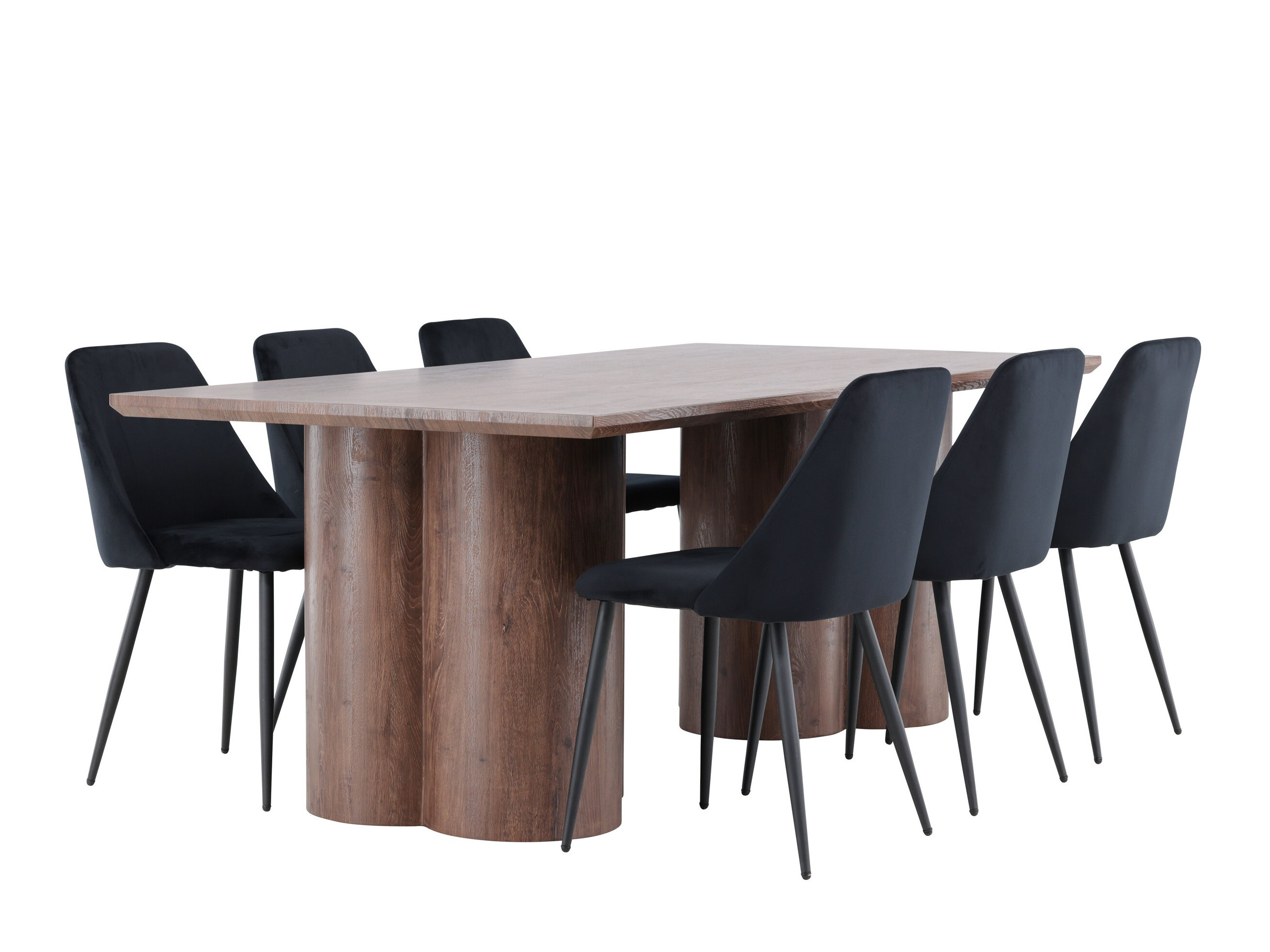 Conjunto para refeições Dallas 5182 (Castanho)