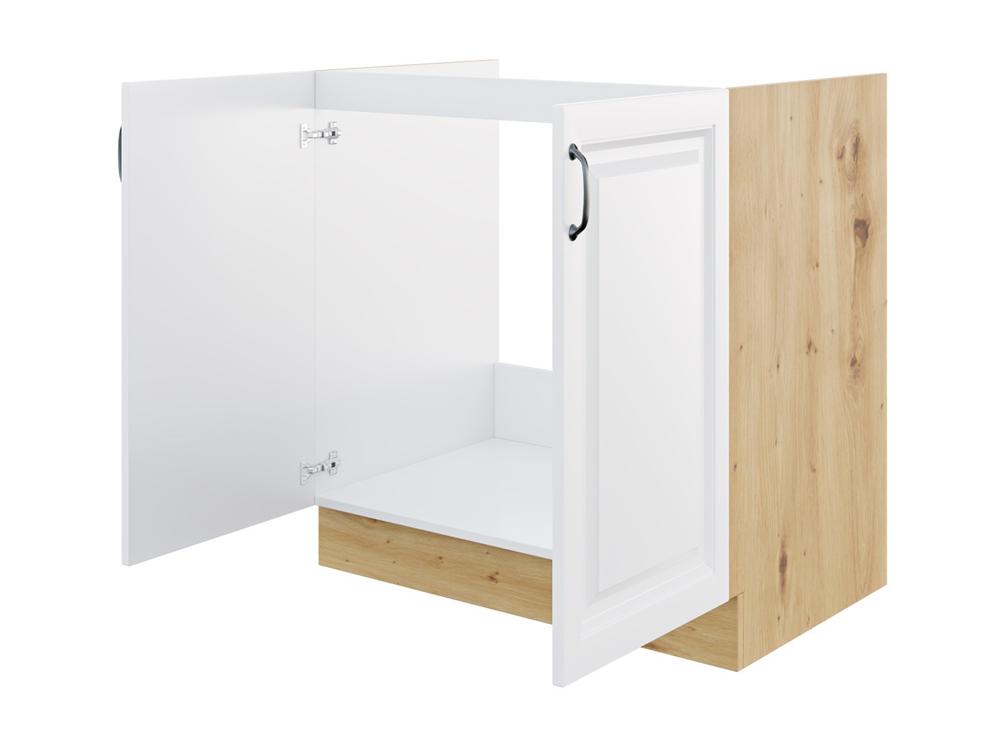 Armário modular de lavatório com portas Retro White 121