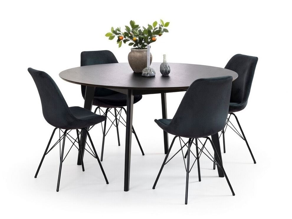 Conjunto para refeições Norsica 505 (Cinzento escuro + Preto)
