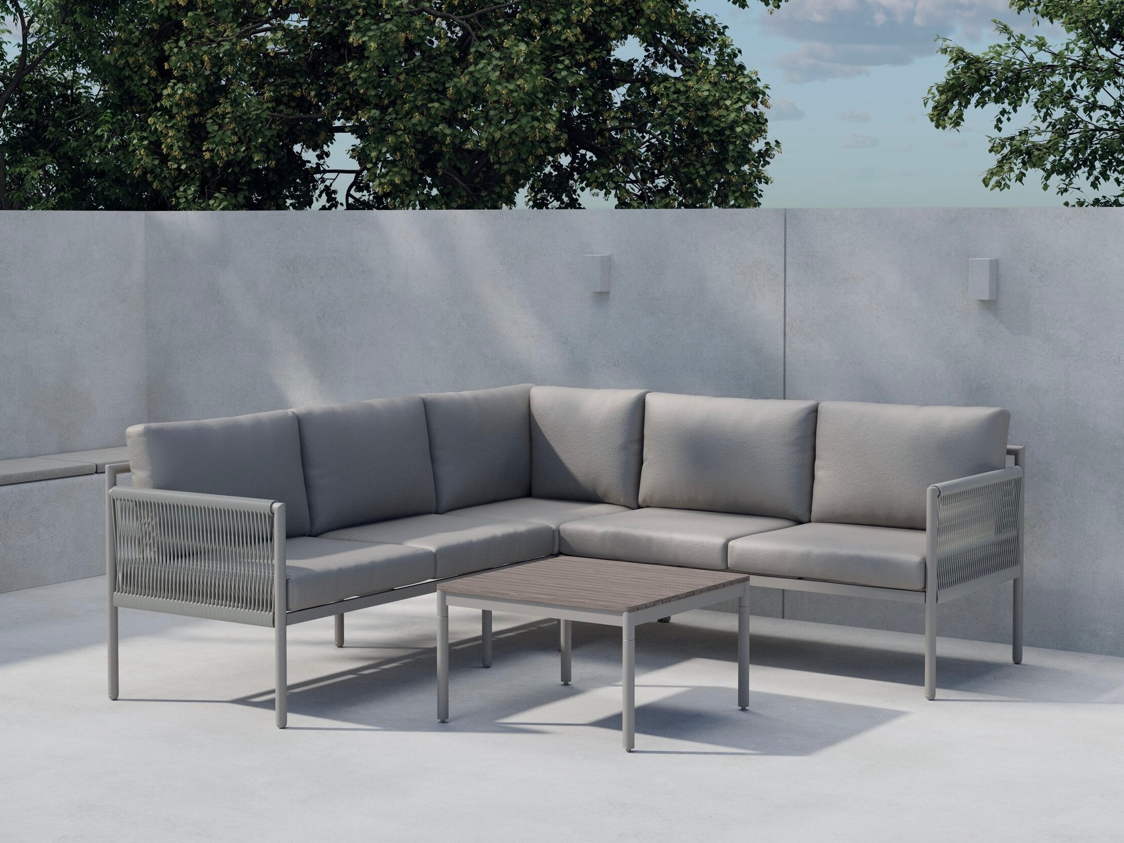 Conjunto de mobiliário para o exterior Dallas 5191