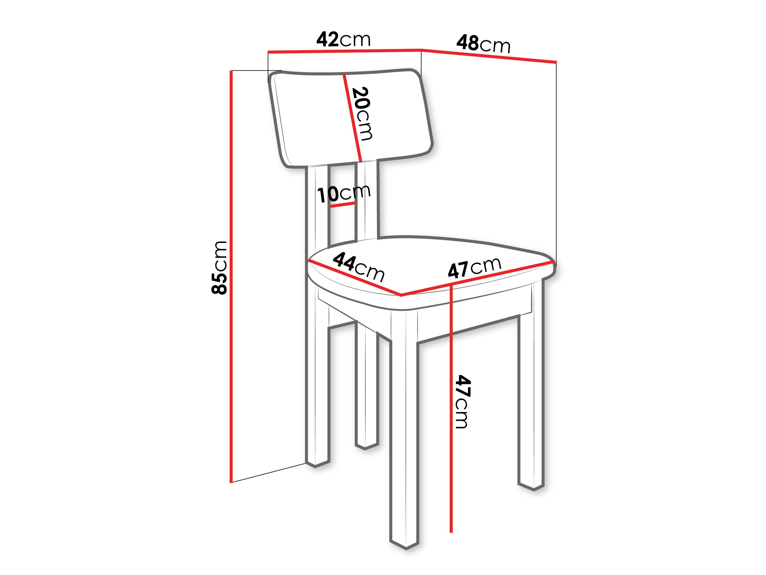 Cadeira Victorville 382 (Nogueira)