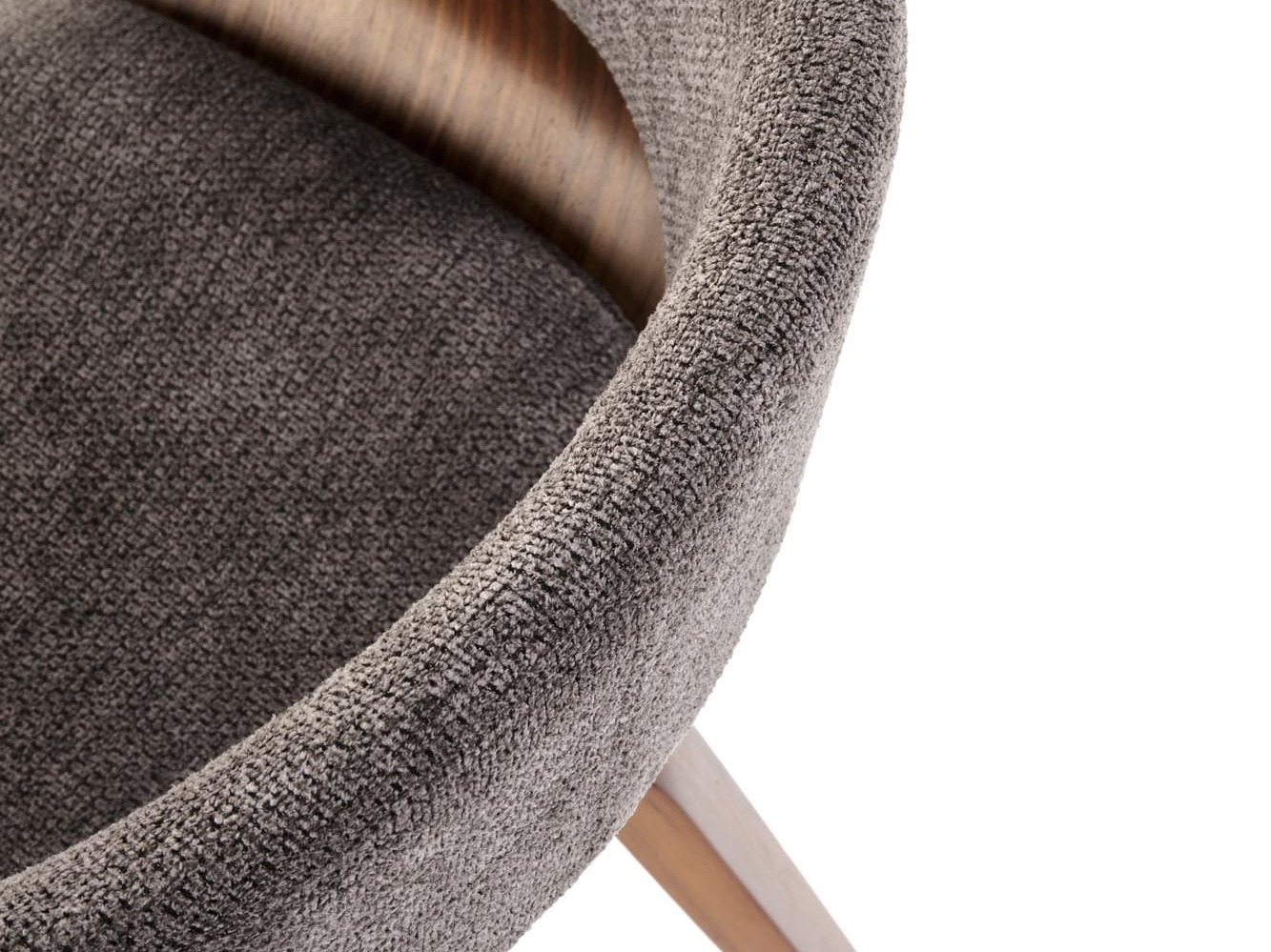 Cadeira Houston 1597 (Cinzento + Nogueira)