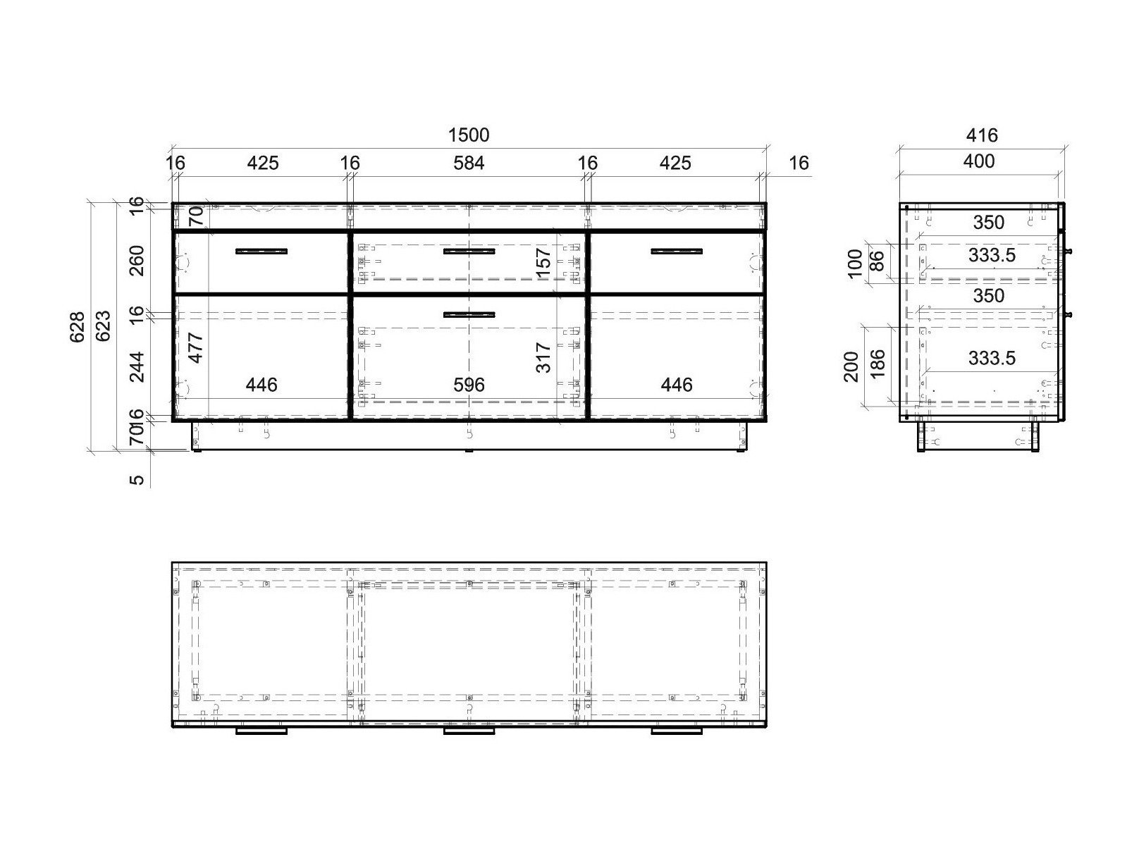 Móvel de TV Balelbu 100