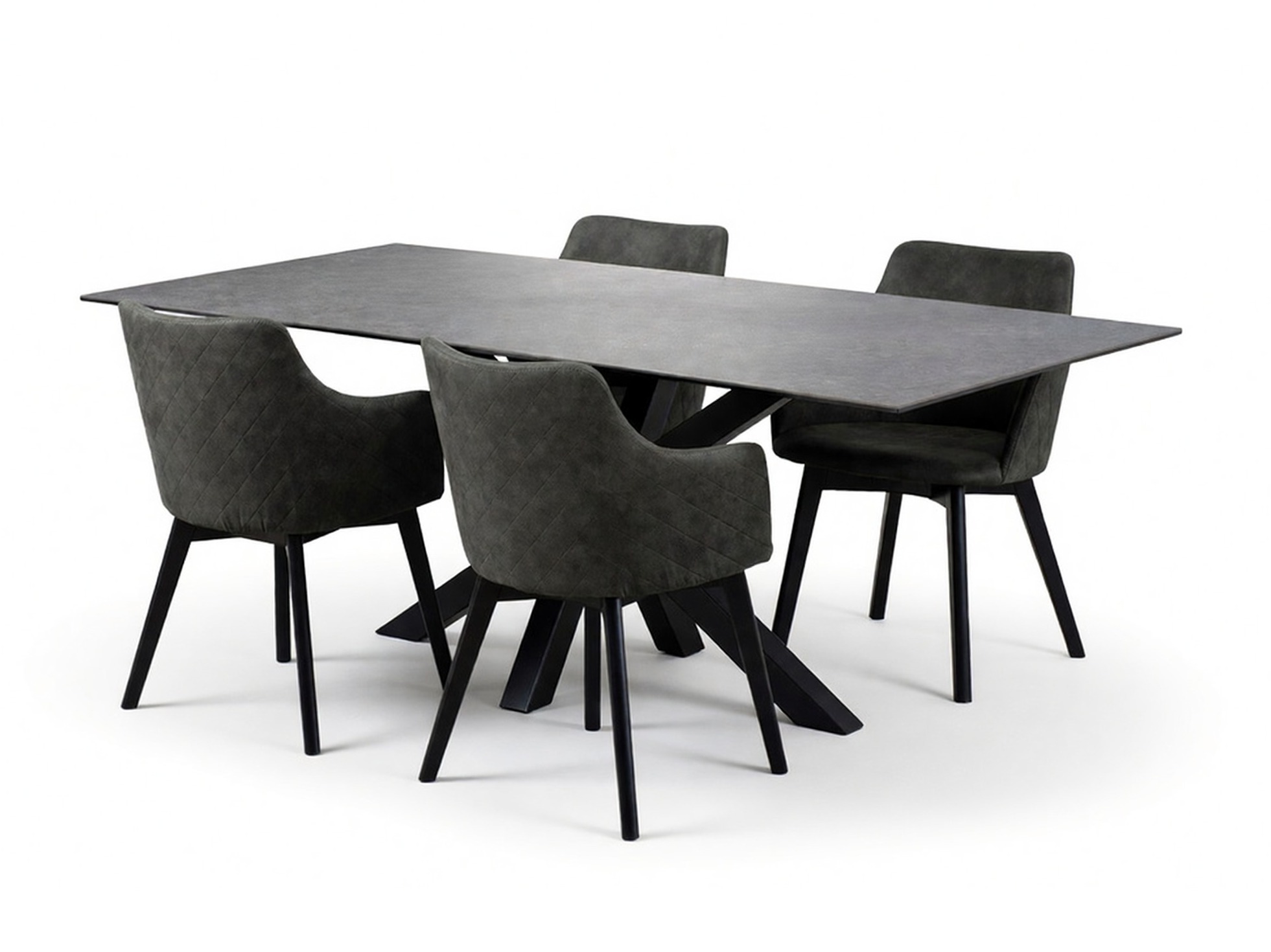 Conjunto para refeições Norsica 559 (Antracite + Preto)