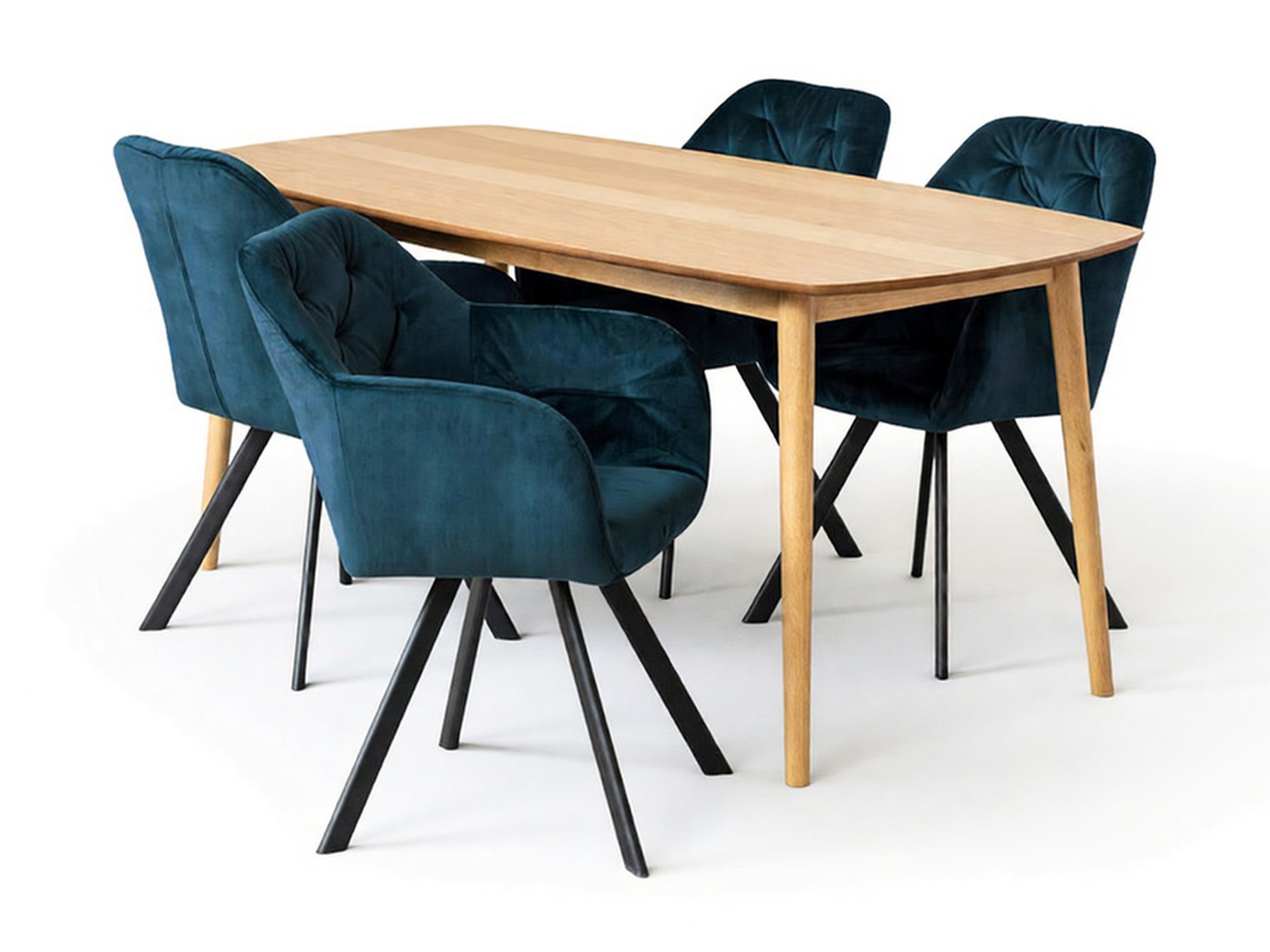 Conjunto para refeições Norsica Daltea 117 (Azul escuro + Preto)