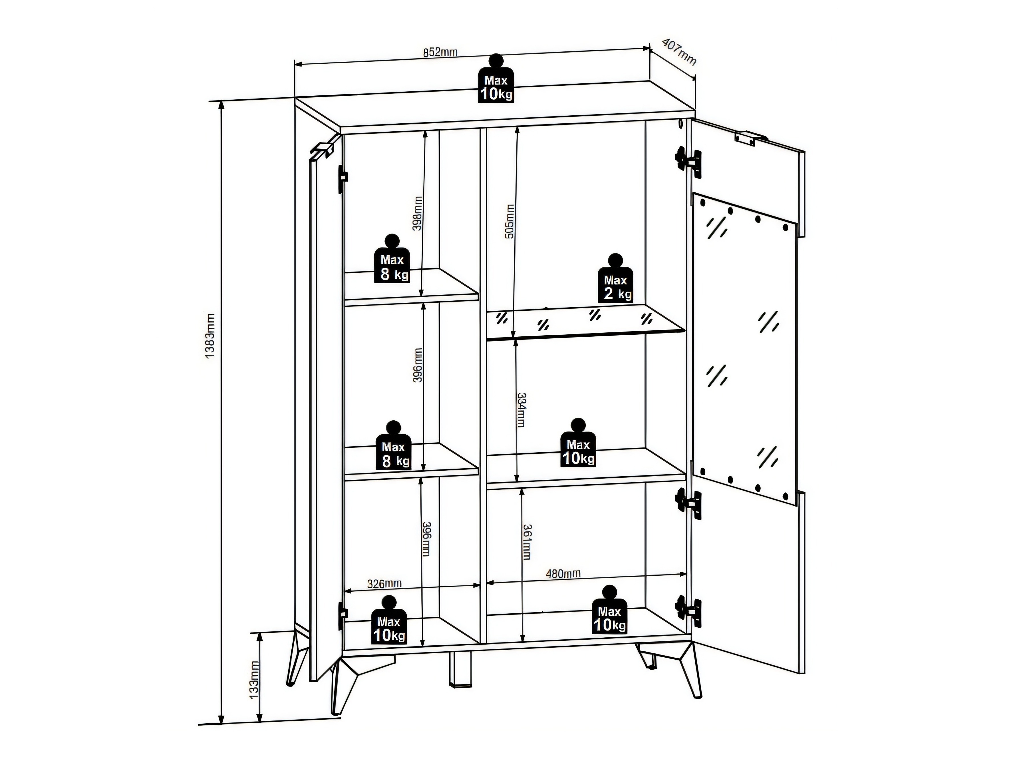 Conjunto para sala de estar Ruvmeli 108