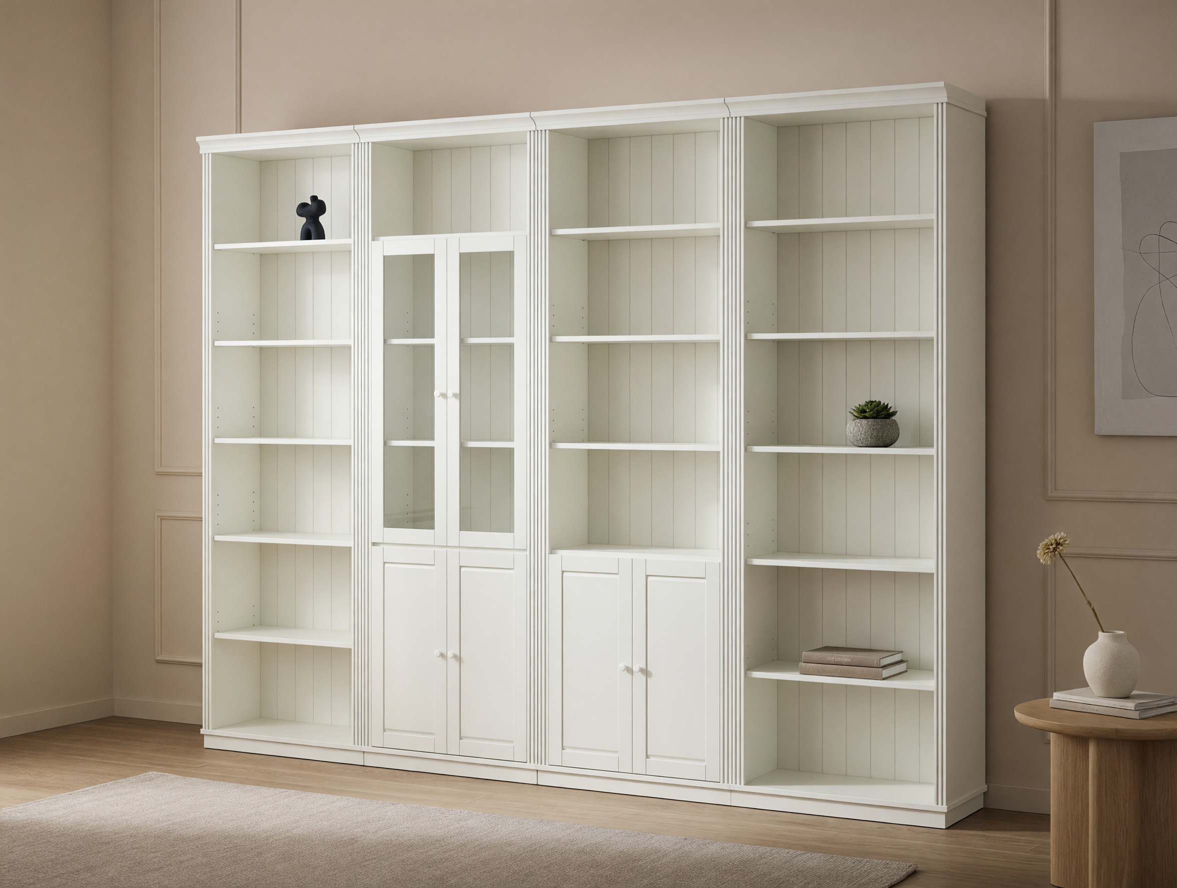 Conjunto de estante Saltoro 112 (Branco)