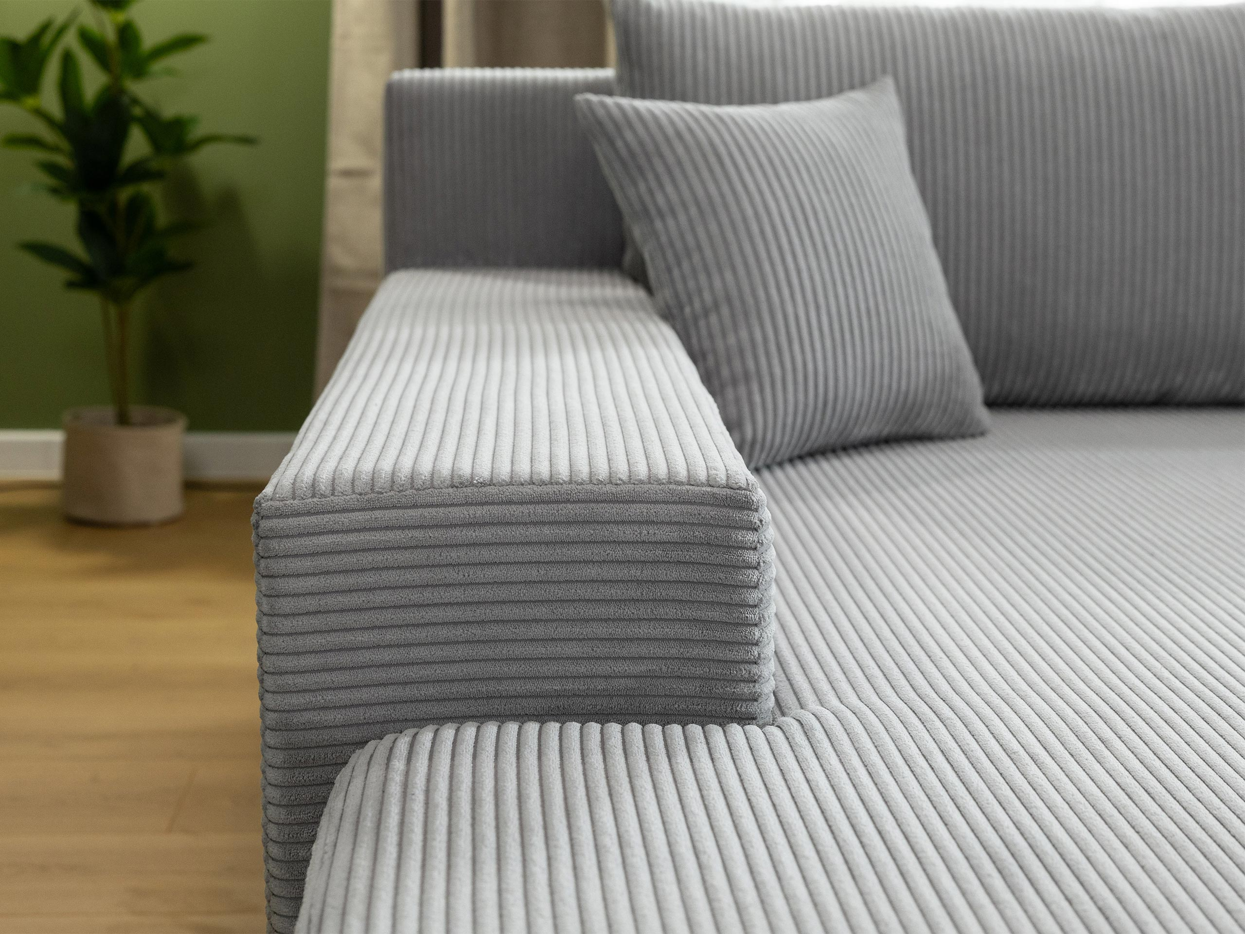 Sofá de canto Comfivo Equus (Coral 65)