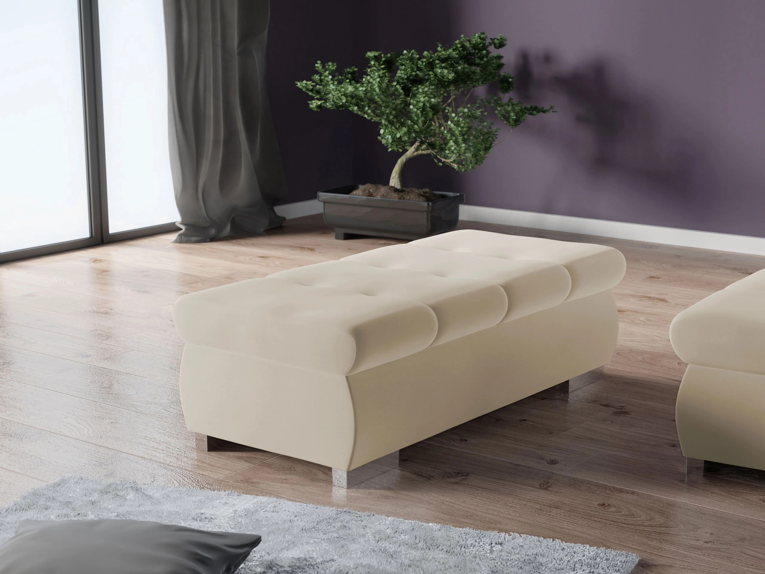 Banco estofado Comfivo Nitor I (Venus Velvet 2927)