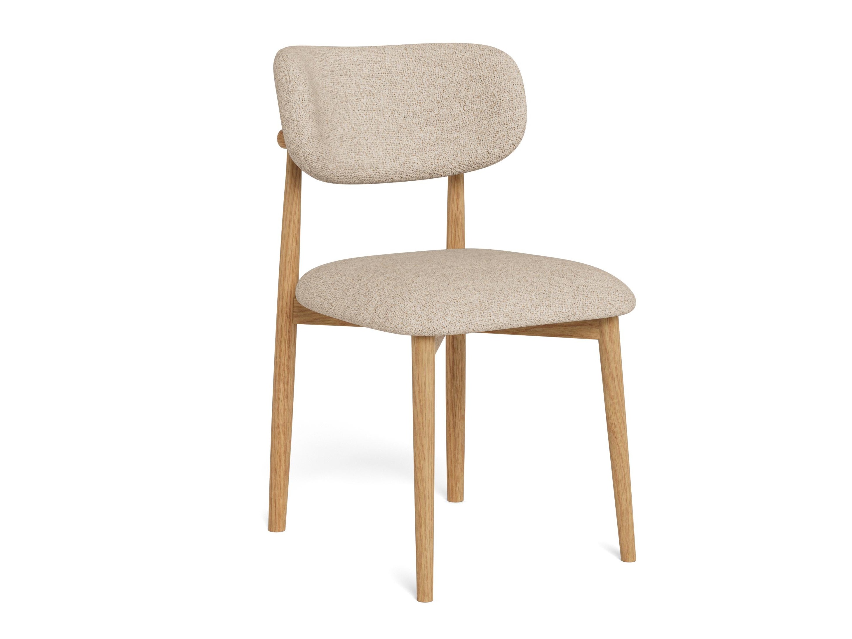 Cadeira Norsica 1060 (Carvalho + Bege)