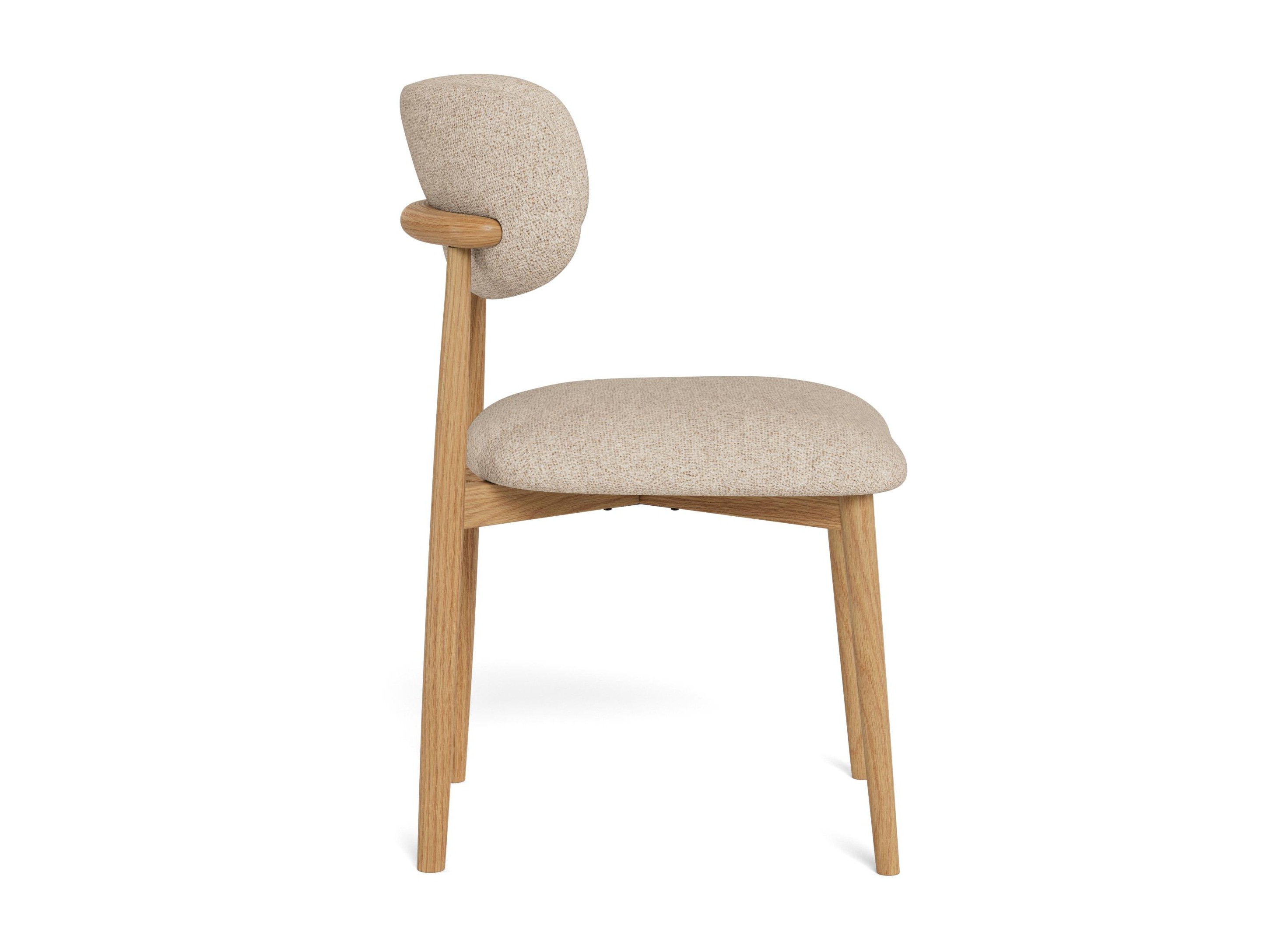 Cadeira Norsica 1060 (Carvalho + Bege)