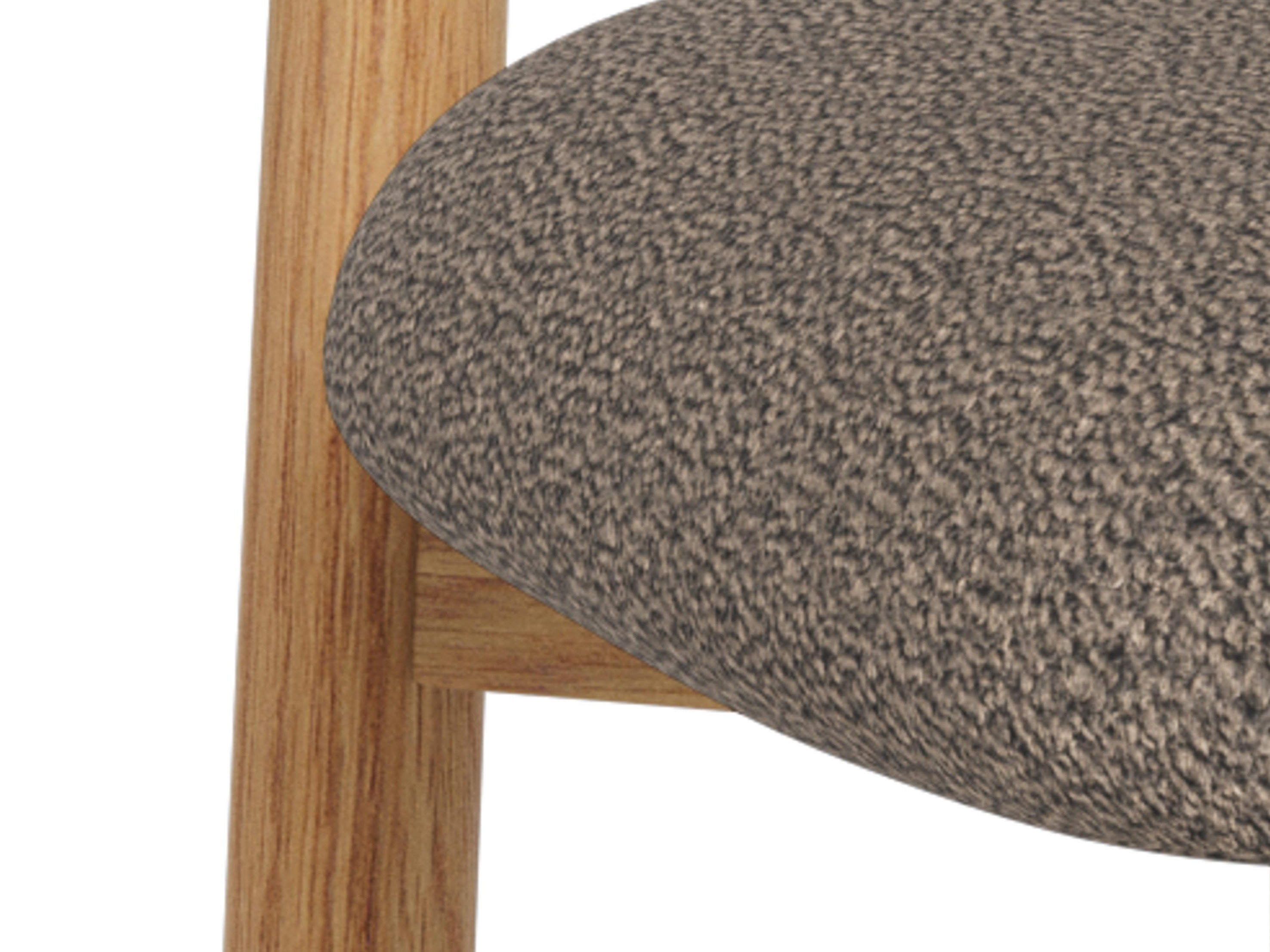 Cadeira Norsica 1060 (Carvalho + Taupe)