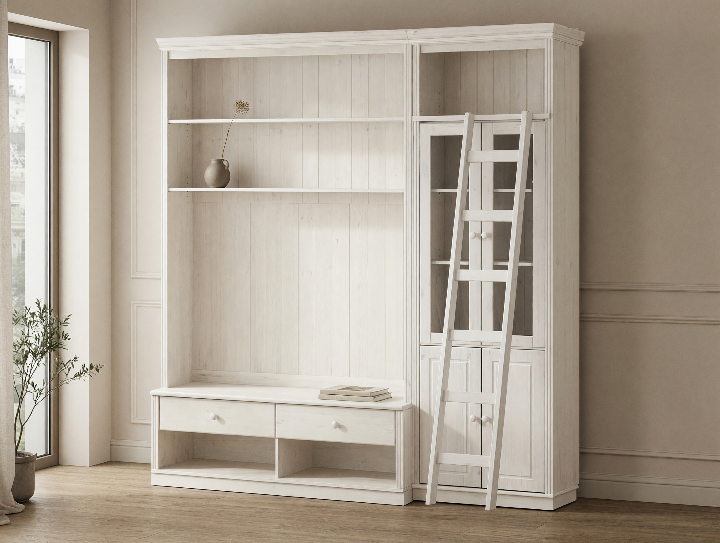 Conjunto para sala de estar Saltoro 125 (Branco)