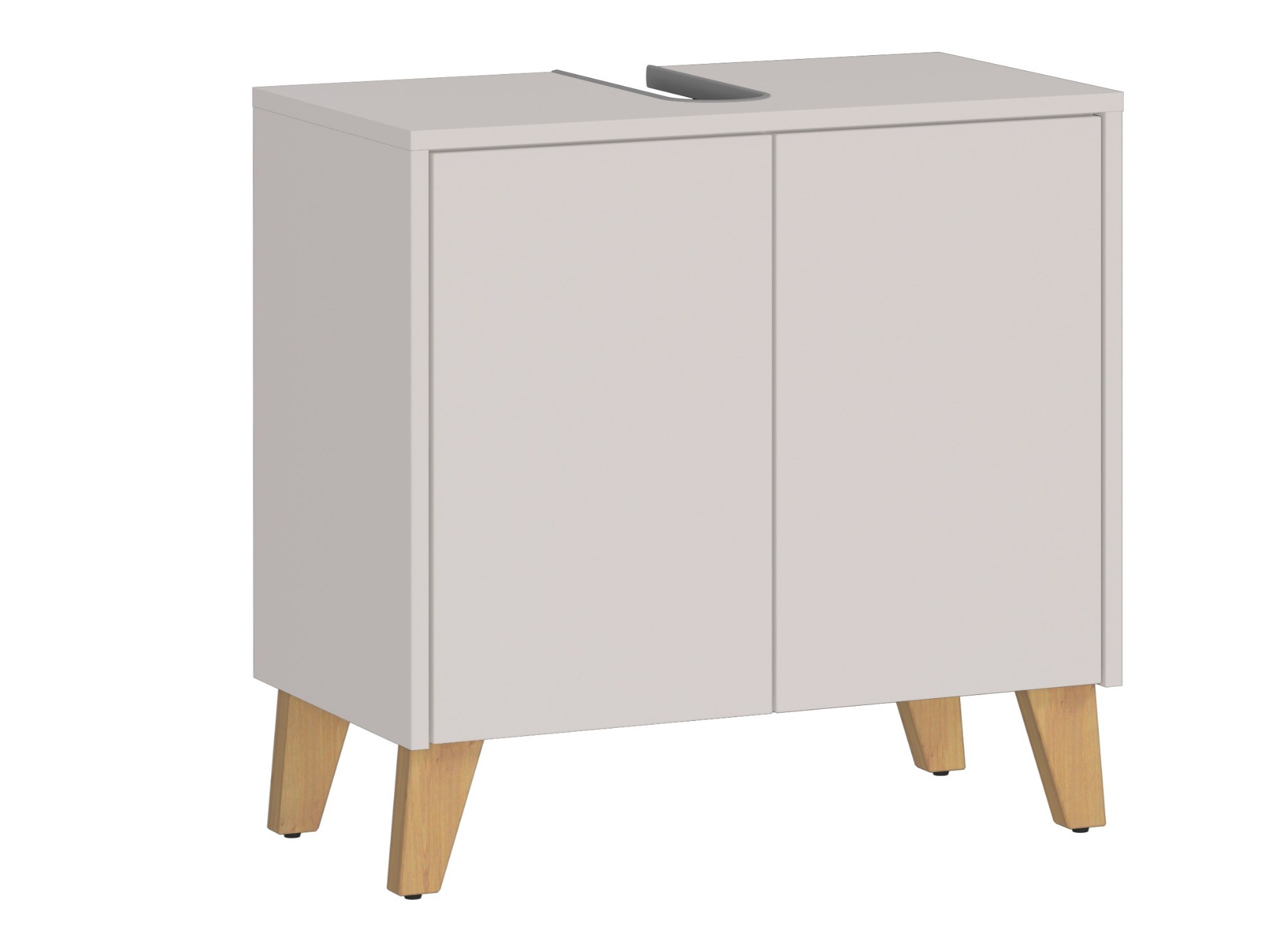 Armário com lavatório de apoio próprio para casa de banho Voseri 100